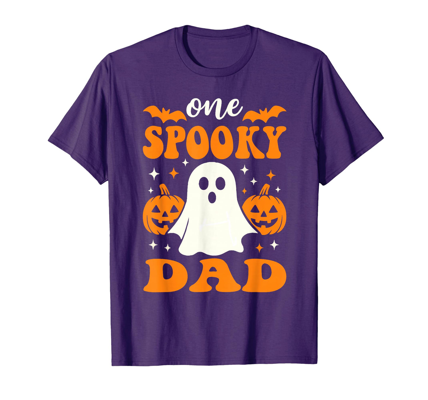 One Spooky Dad Matching Family Halloween Costumes T-Shirt