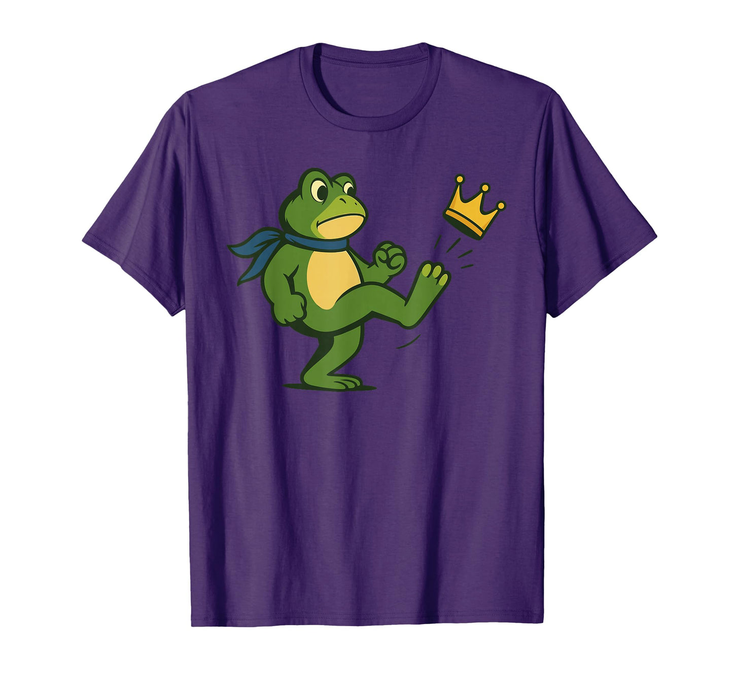 Portland Frog Protest Funny No Kings T-Shirt