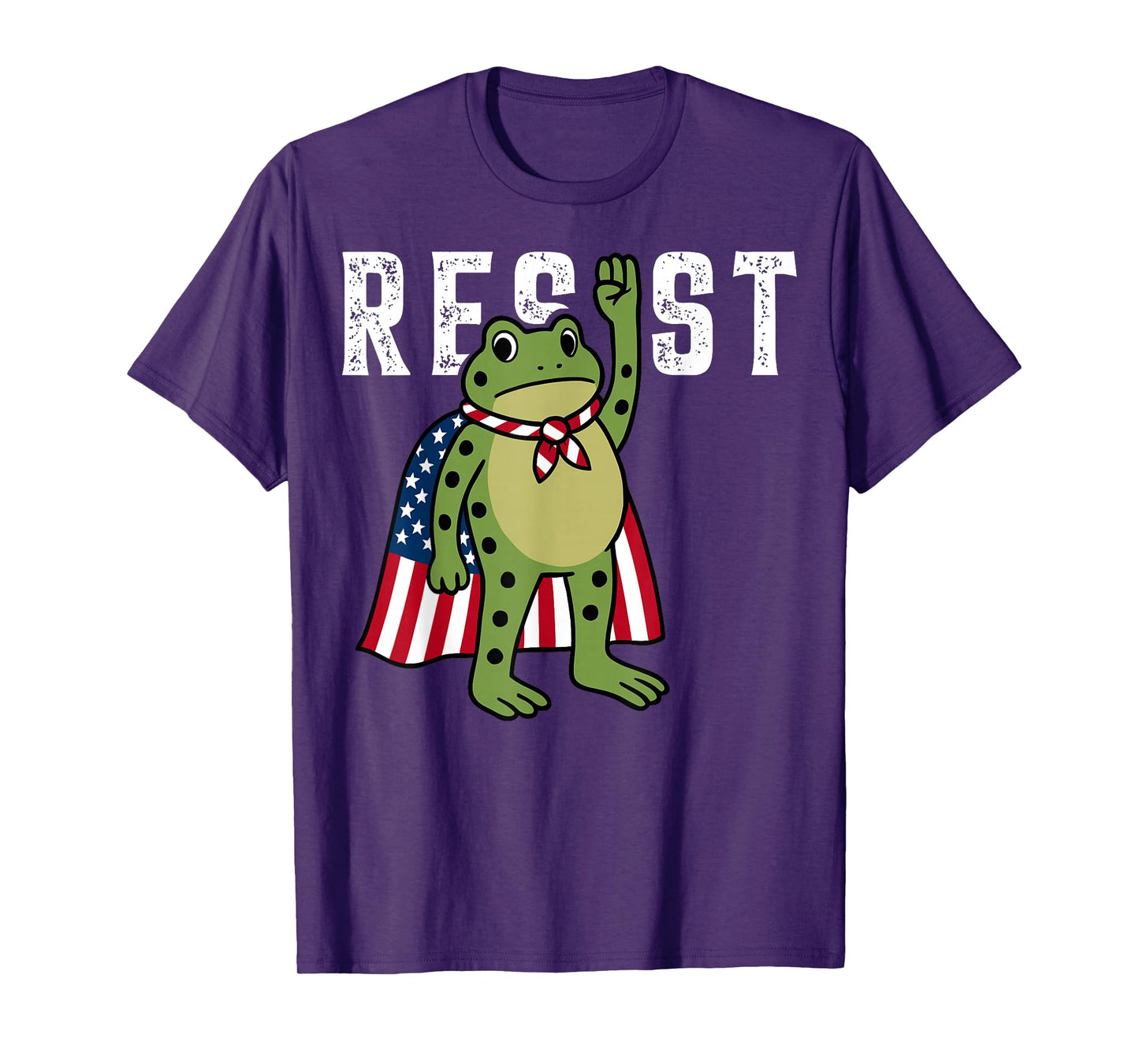 Portland Frog Protest Resist for Men and Women No Kings T-Shirt