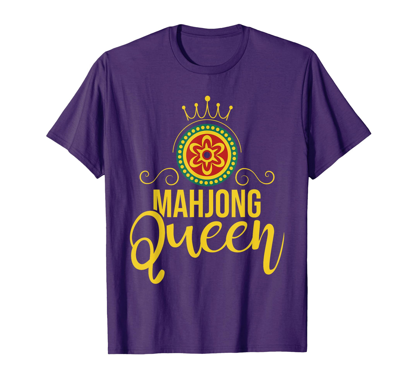 Mahjong Queen - Casino Player Chinese Game Gambling T-Shirt