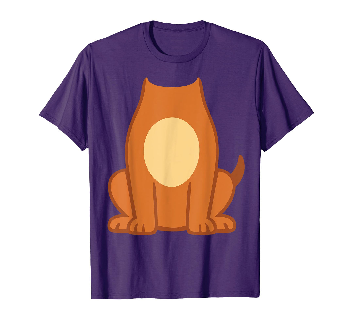 Brown Dog Shirt Adult Kids Men Women Brown Dog Costume T-Shirt