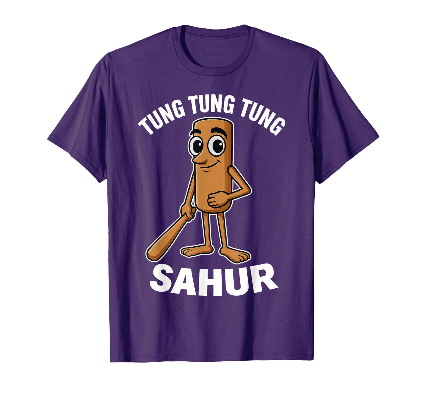 Kids Meme Italian Brainrot Tung Tung Tung Sahur T-Shirt