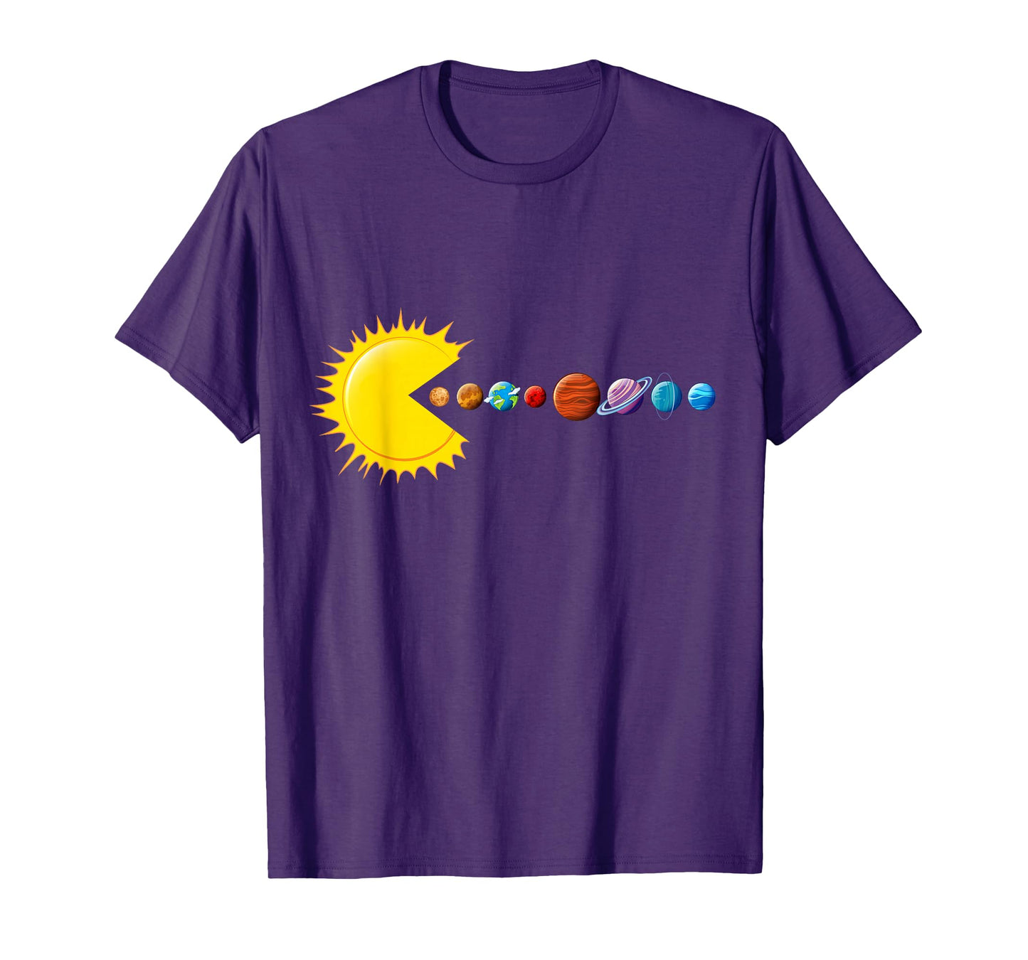 Funny Solar System - Astronauts Space Video Games T-Shirt