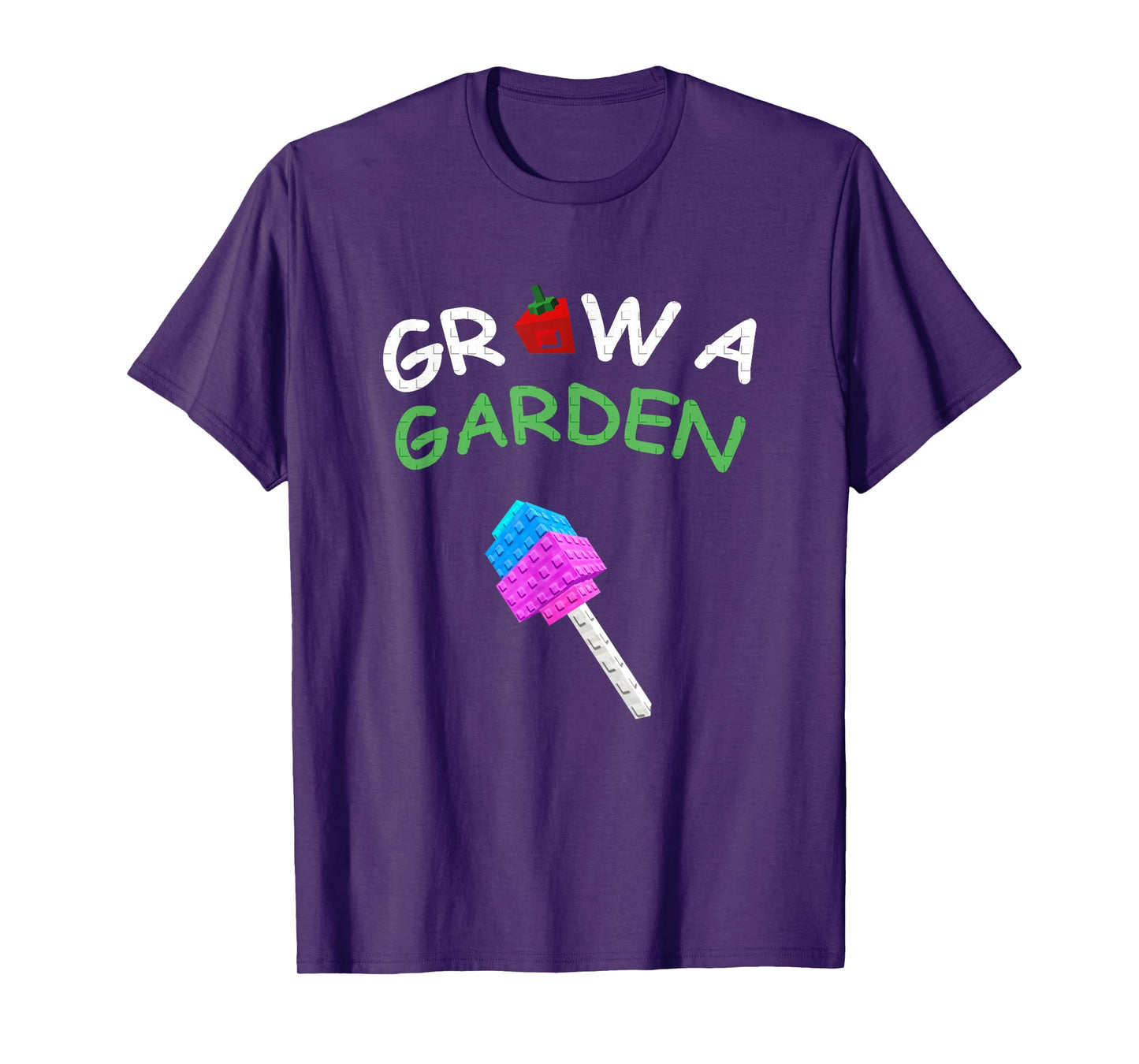 Grow A Garden Magic Candy Blossom Gamer Aesthetic Design T-Shirt