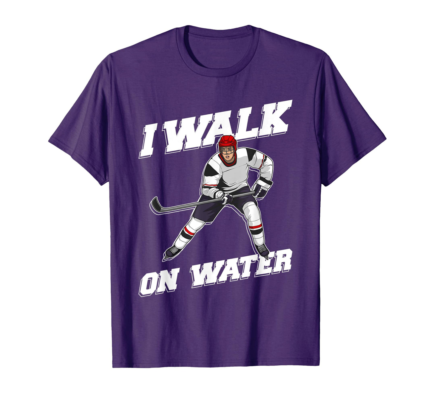 Cool Ice Hockey Player Art For Men Women Ice Hockey Lover T-Shirt