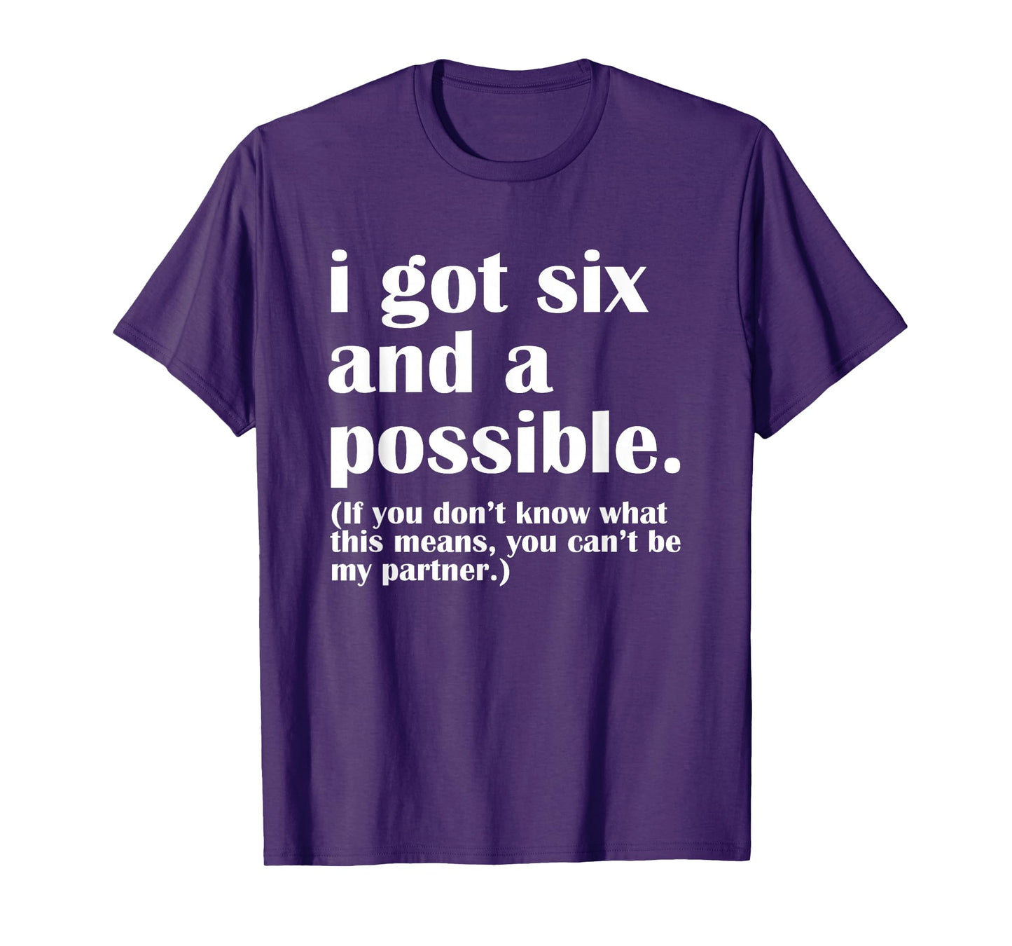 I got six and a possible T-Shirt