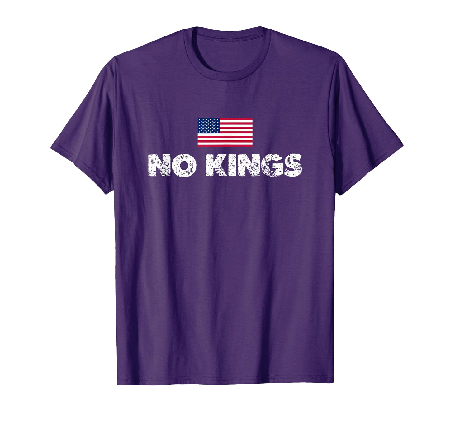 No Kings USA Flag T-Shirt