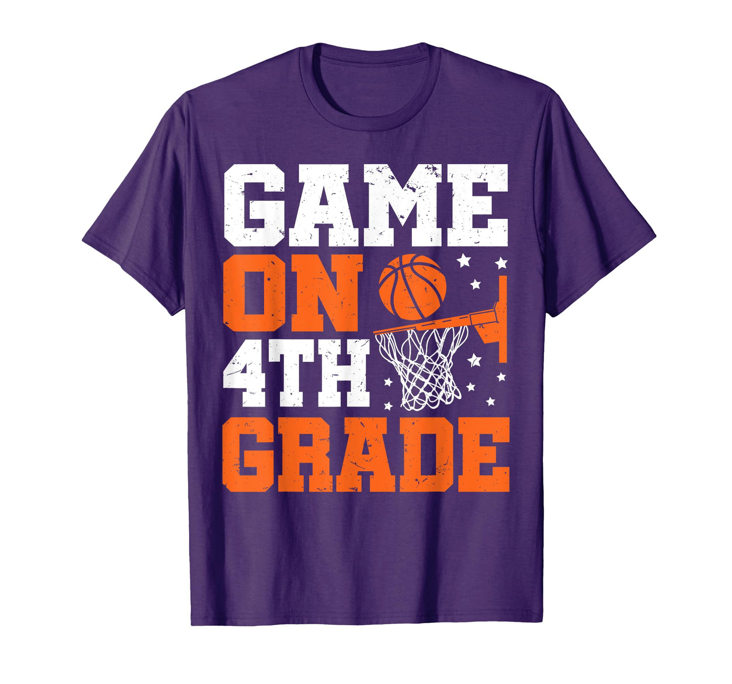 Games On 4th Grade Basketball First Day Of School Boys Kids T-Shirt