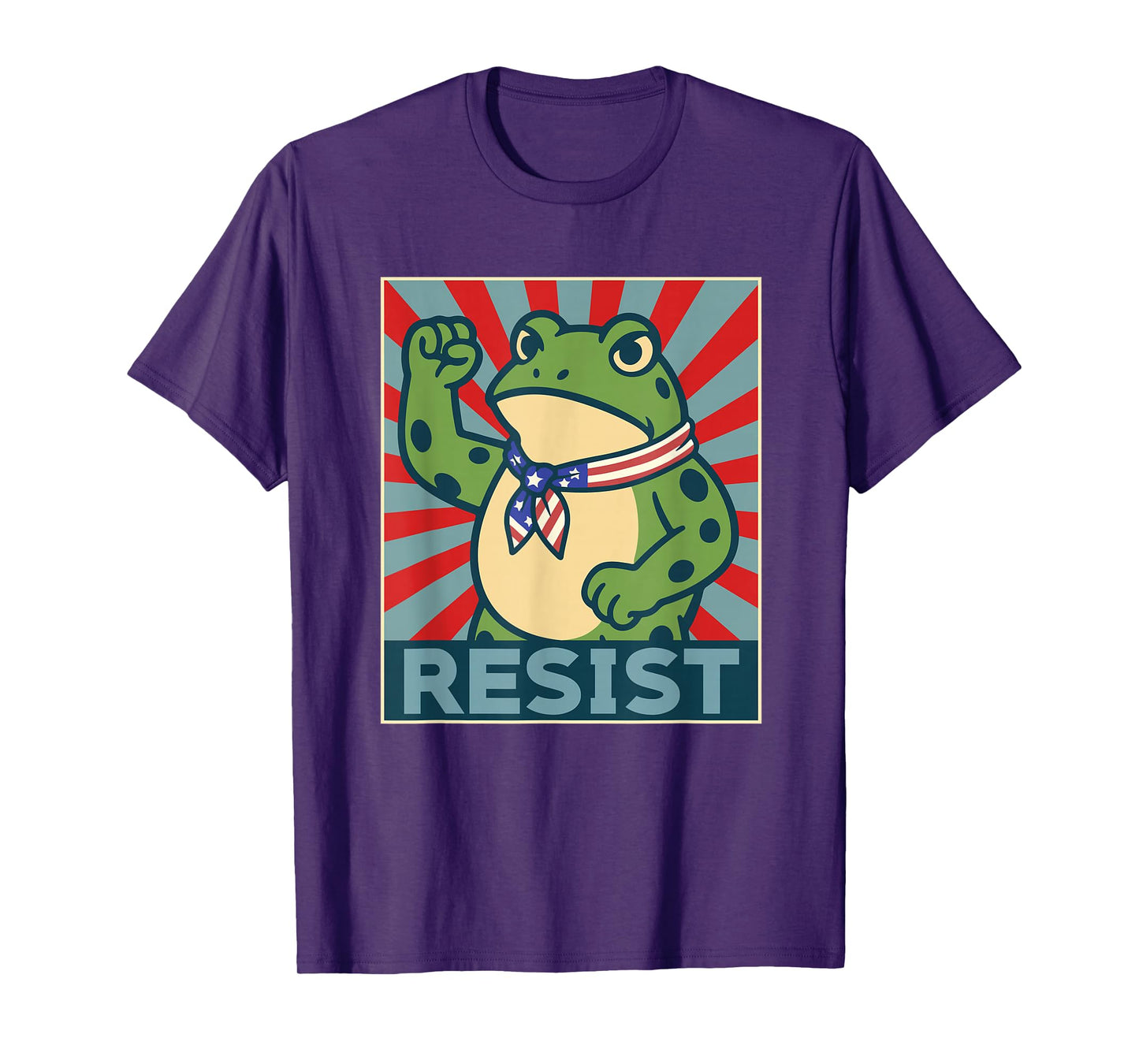 Portland Frog Protest Retro Vintage T-Shirt