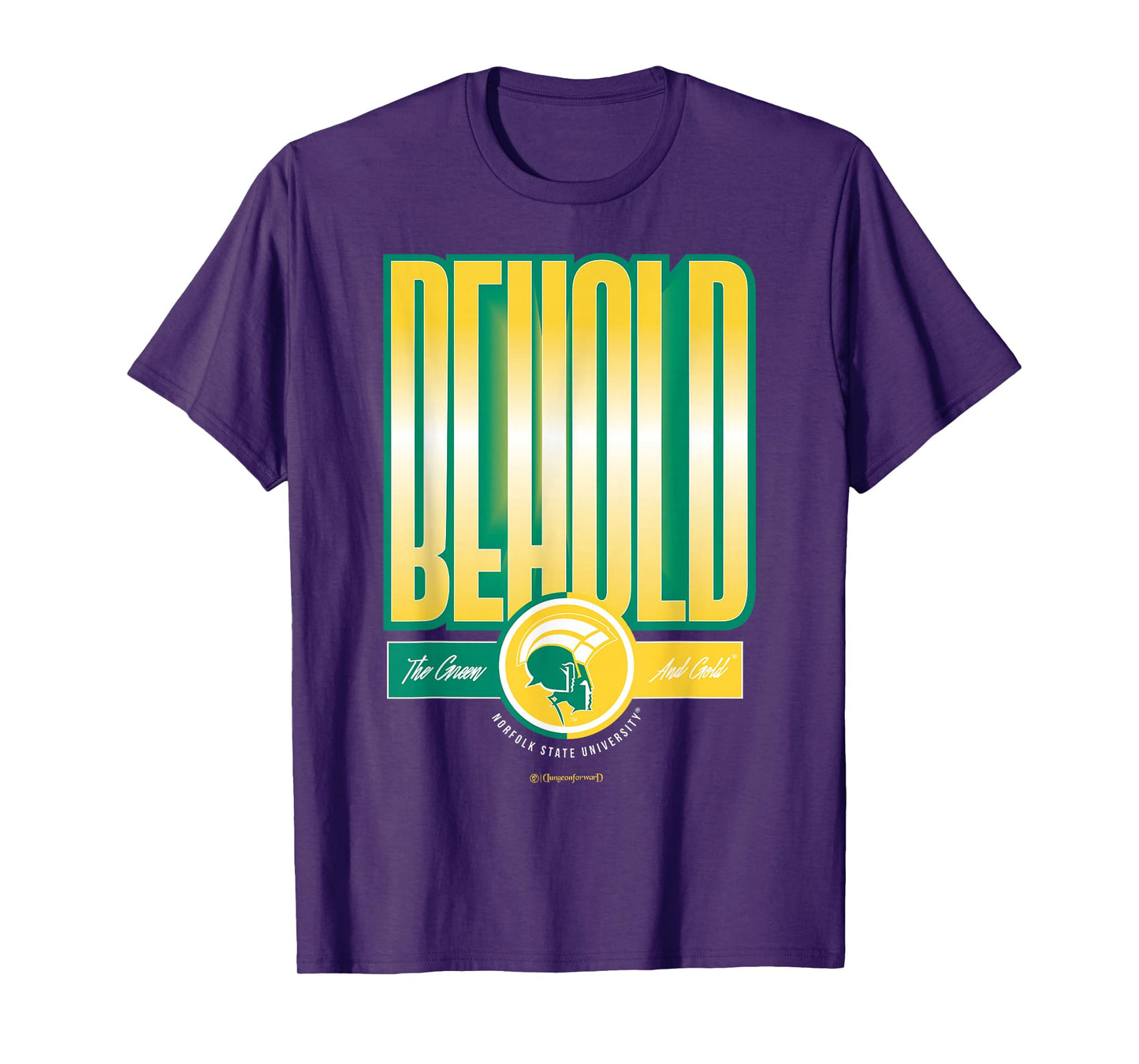 Norfolk State University - Behold The Green & Gold - NSU T-Shirt