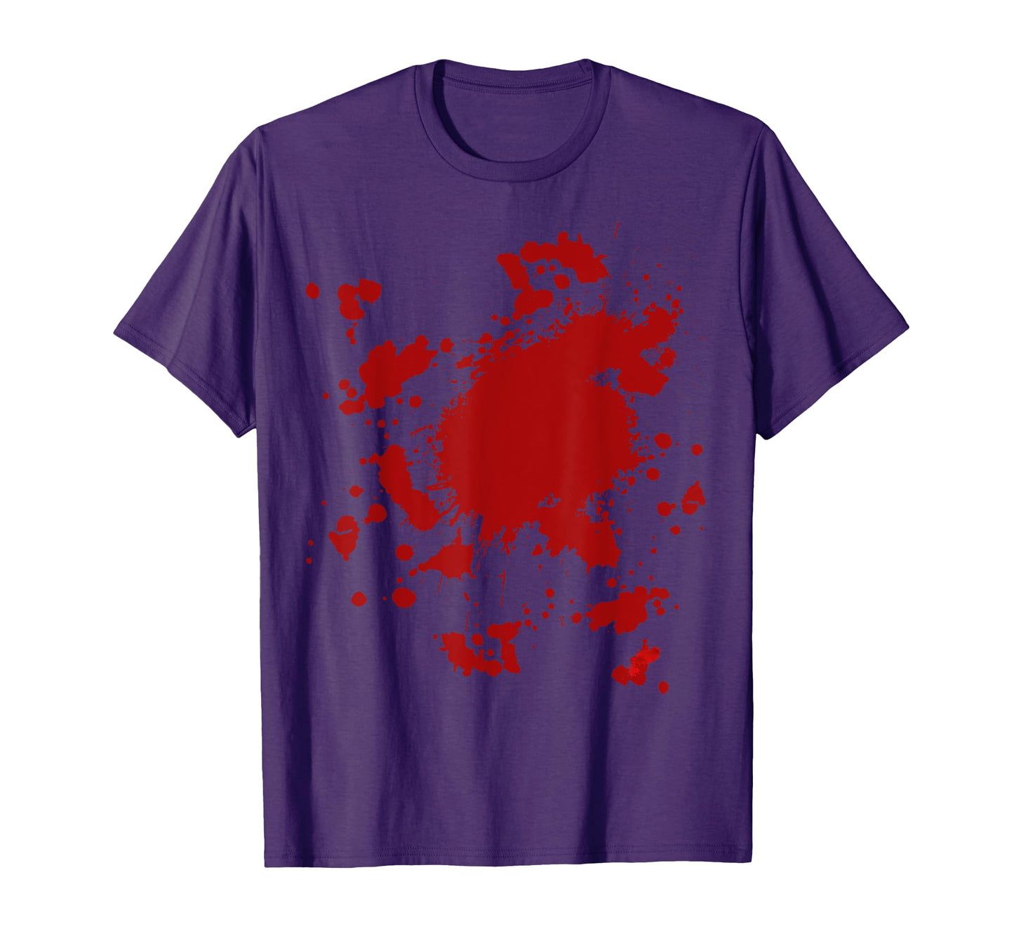 Fake Blood Splatter Shirt Gag Fancy Dress Men Women T-Shirt