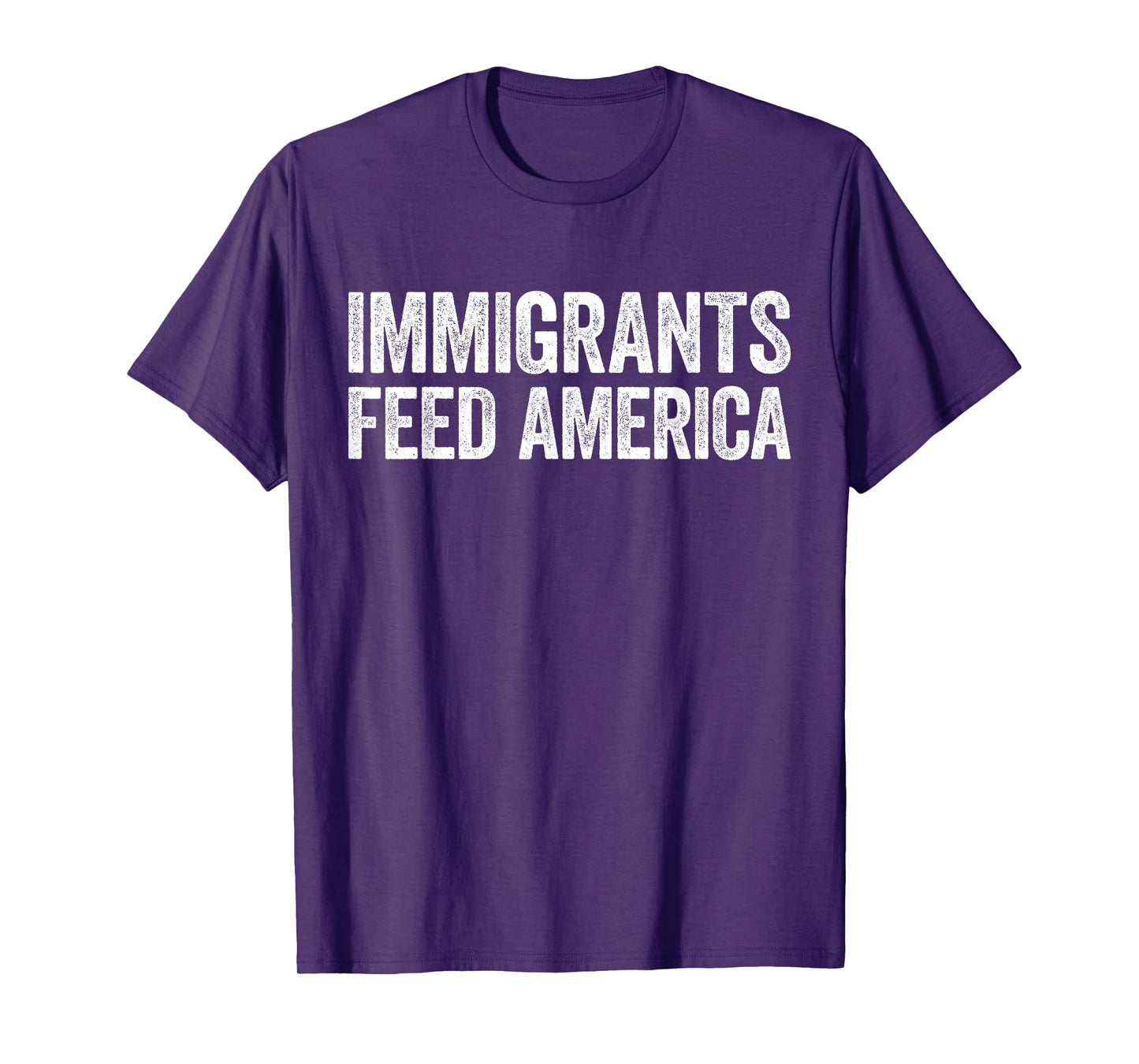 Immigrants Feed America Shirt Adult Kids Support Immigration T-Shirt