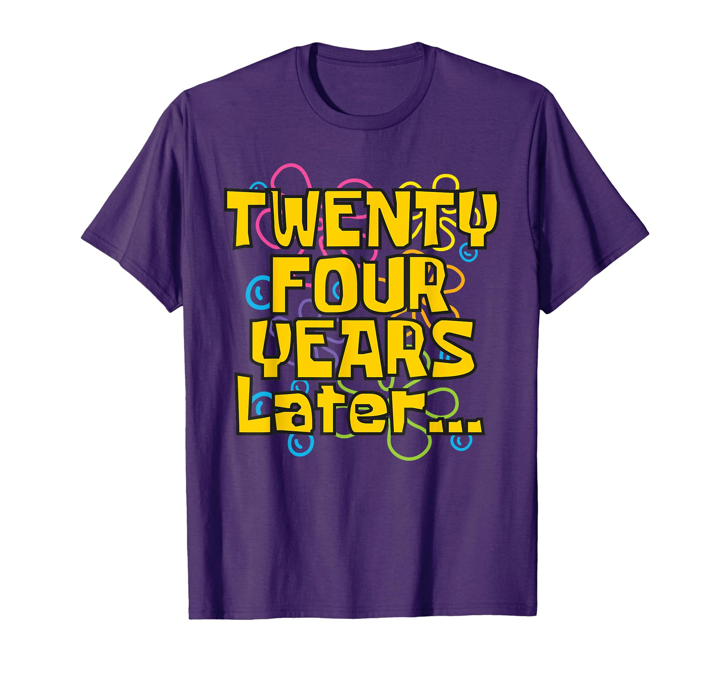 24 Years Old 24th Birthday Funny Quote Birthday Party Meme T-Shirt