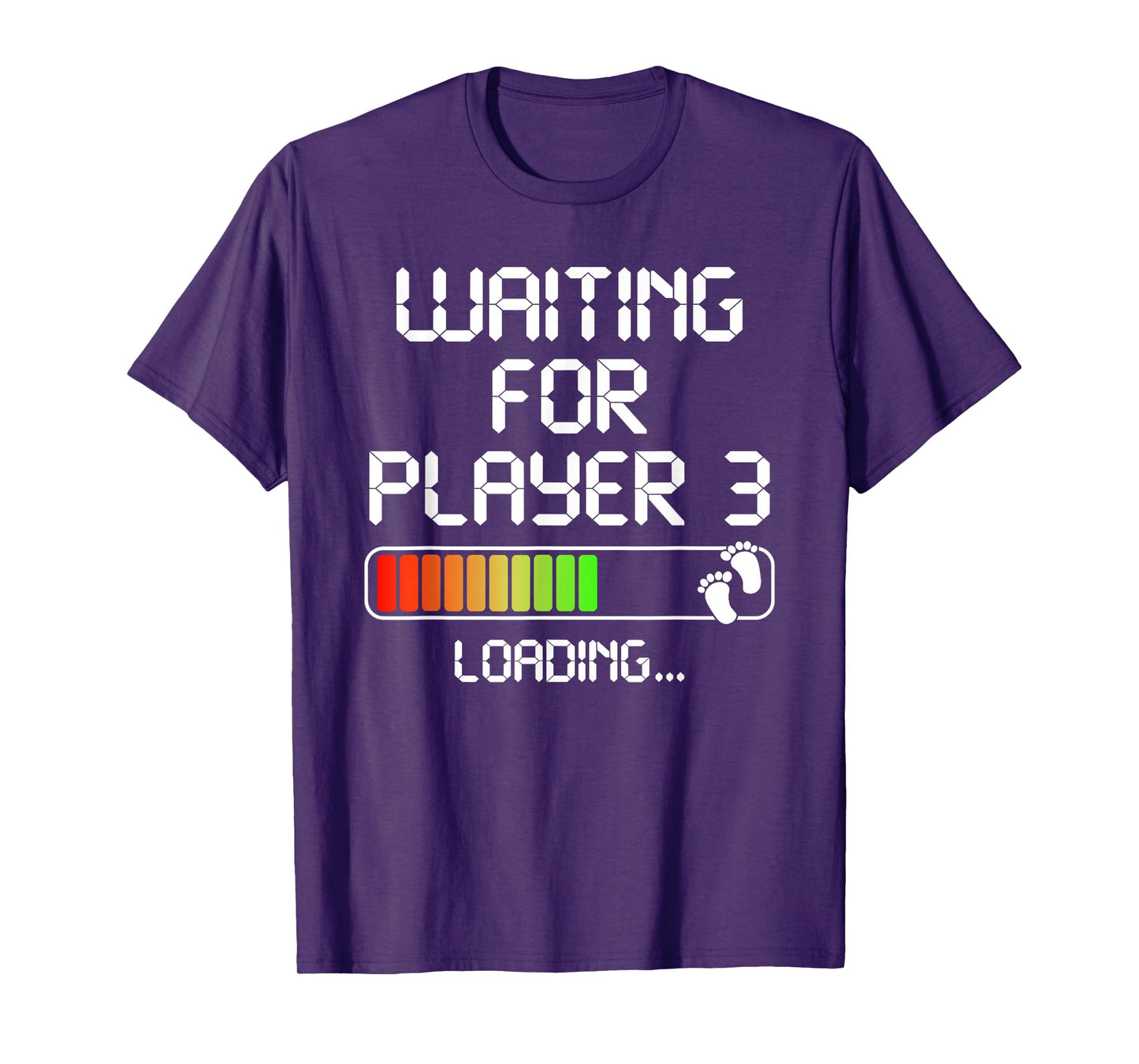 Expectant Dad To Be Gamer Pregnancy Announcement Player 3 T-Shirt
