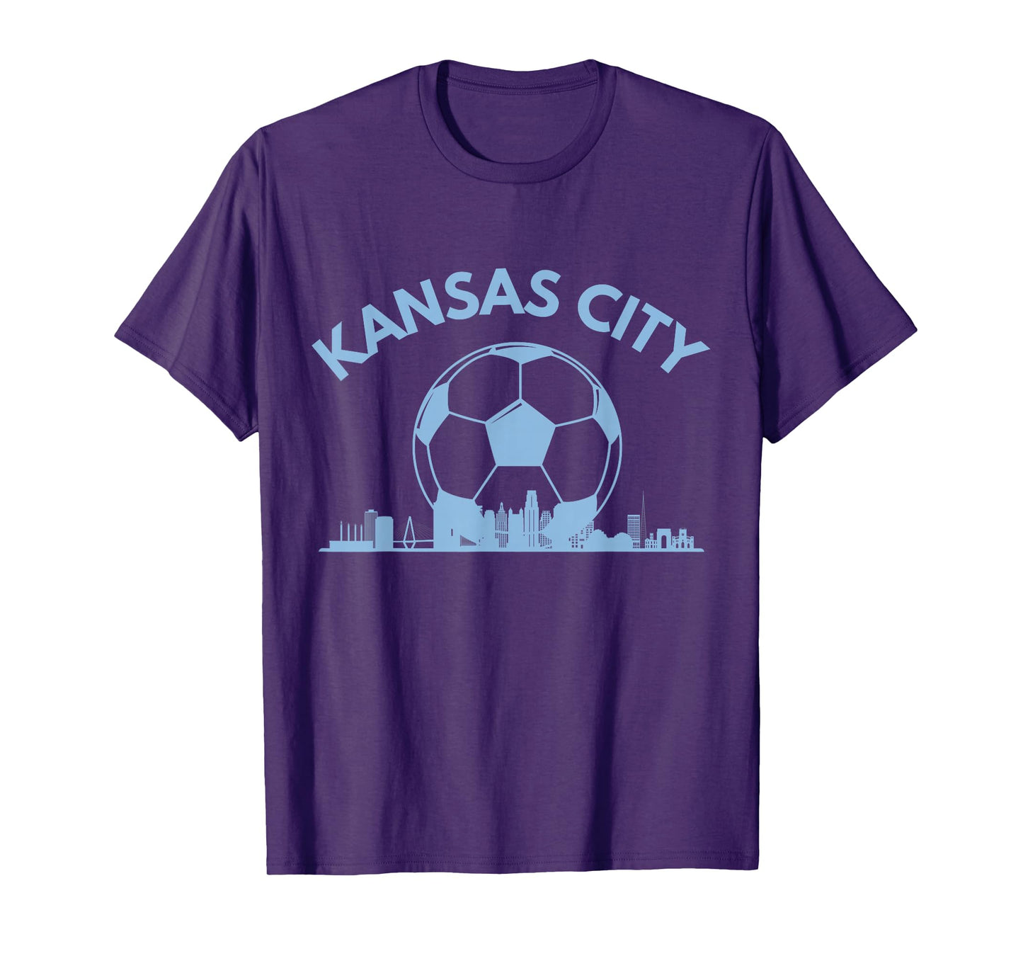 Kansas City Soccer & Skyline T-Shirt