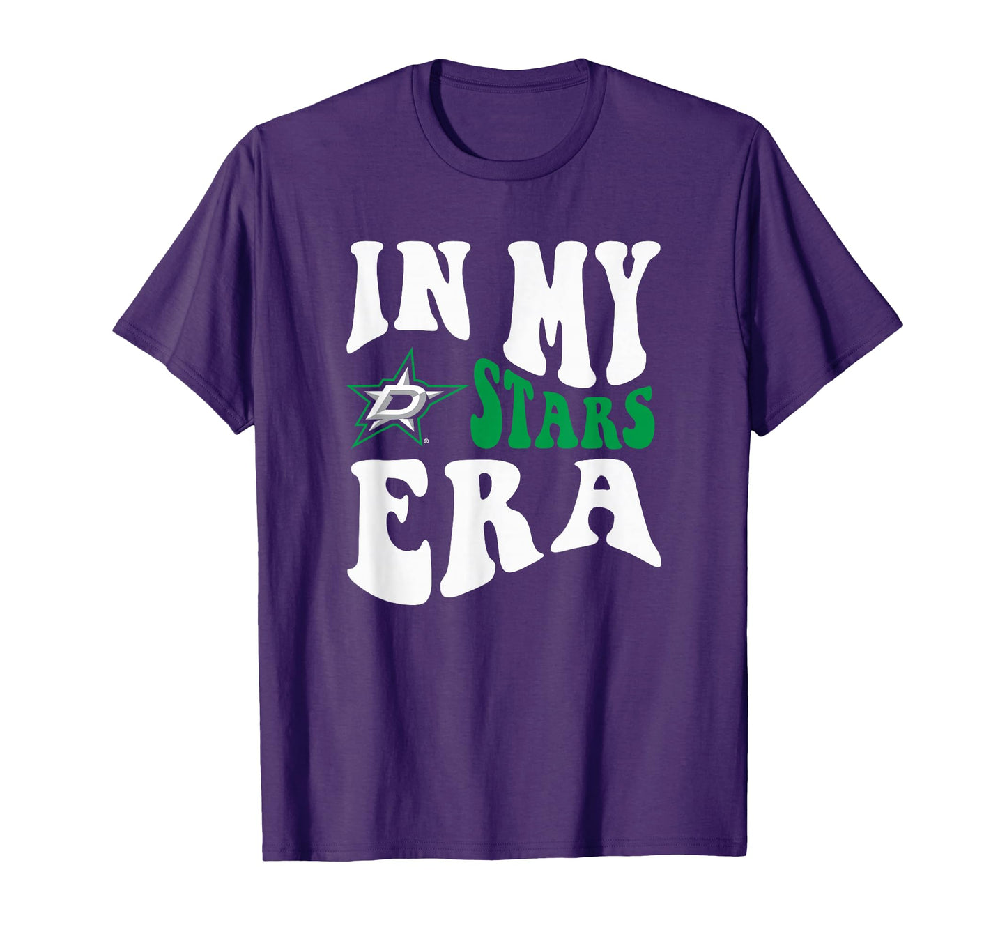 Dallas Stars Era Black Officially Licensed T-Shirt