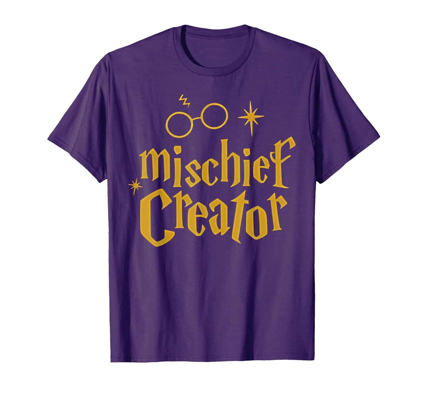Mischief Creator Funny Magical Wizard Birthday Boys Girls T-Shirt