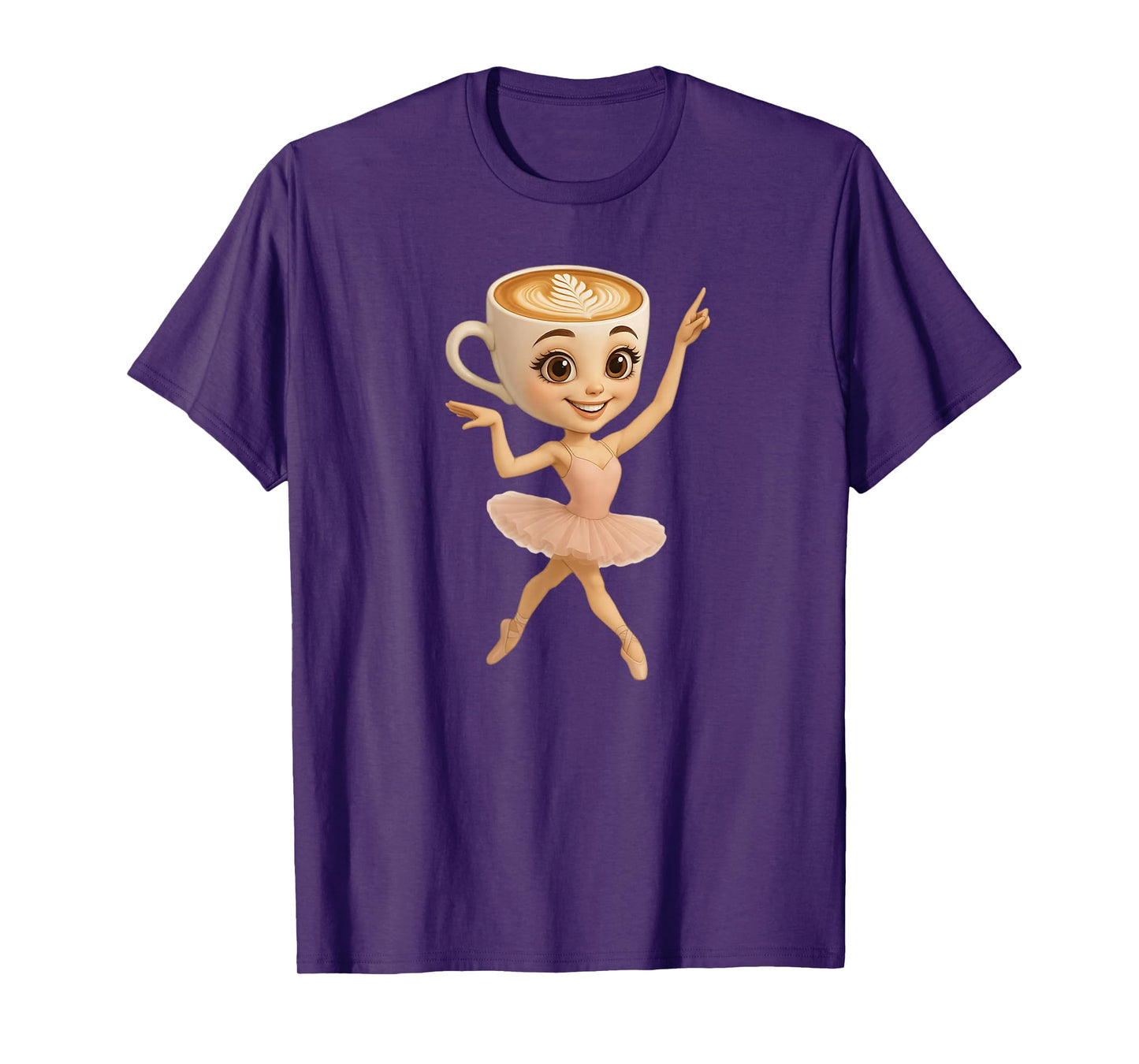 Italian Brainrot AI-Generated Character Ballerina Cappuccina T-Shirt