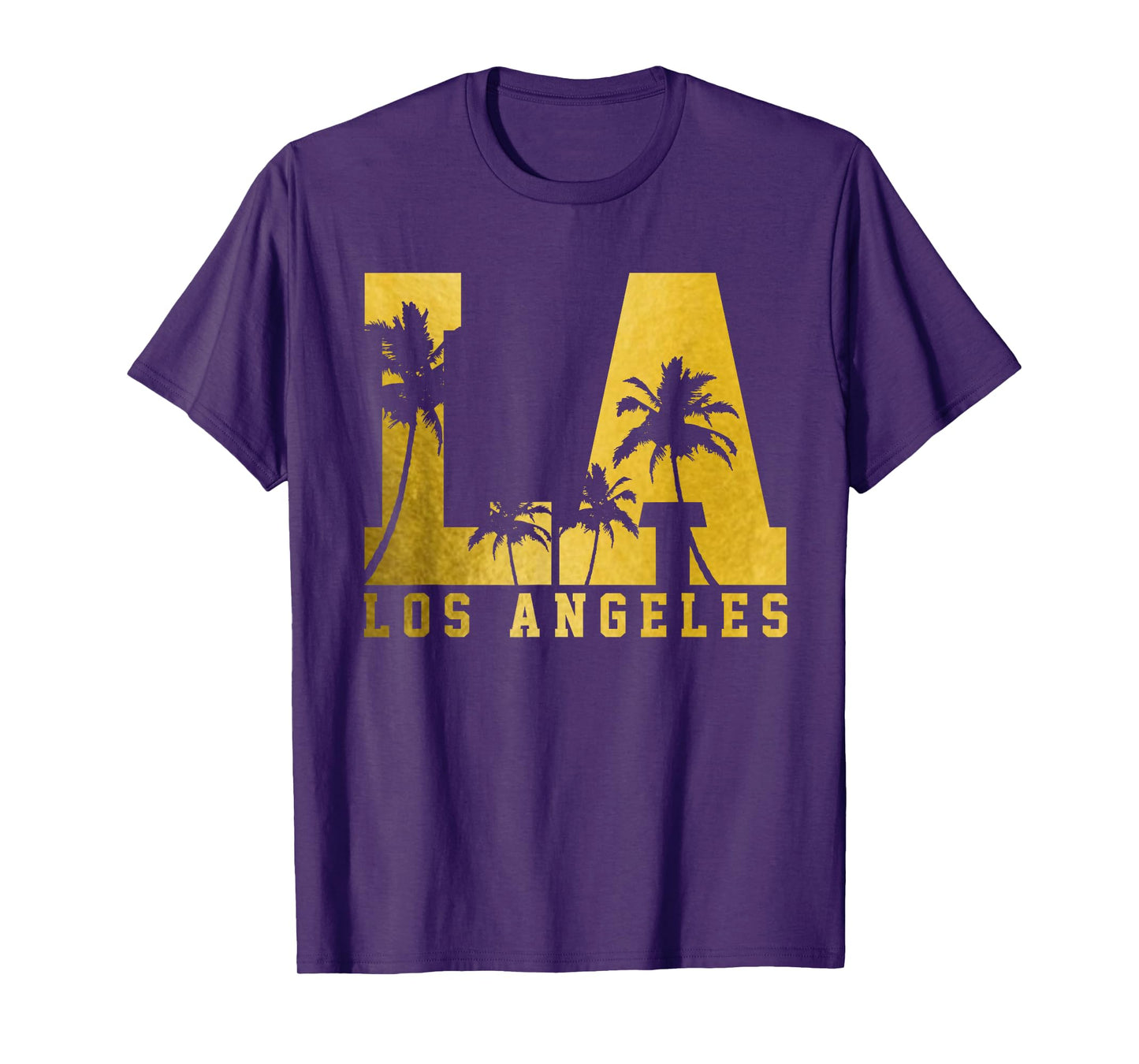 Los Angeles LA Vintage California Palm Trees T-Shirt