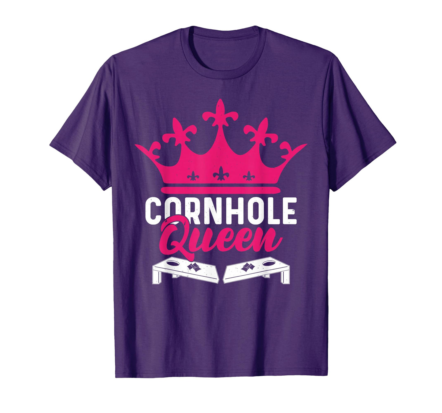 Cornhole Queen Funny Cornhole T-Shirt