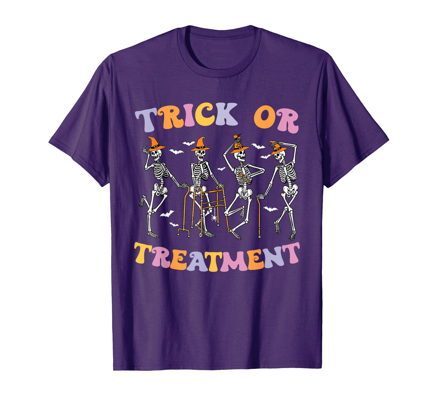 Trick Or Treatment PT Physical Therapy Therapist Halloween T-Shirt