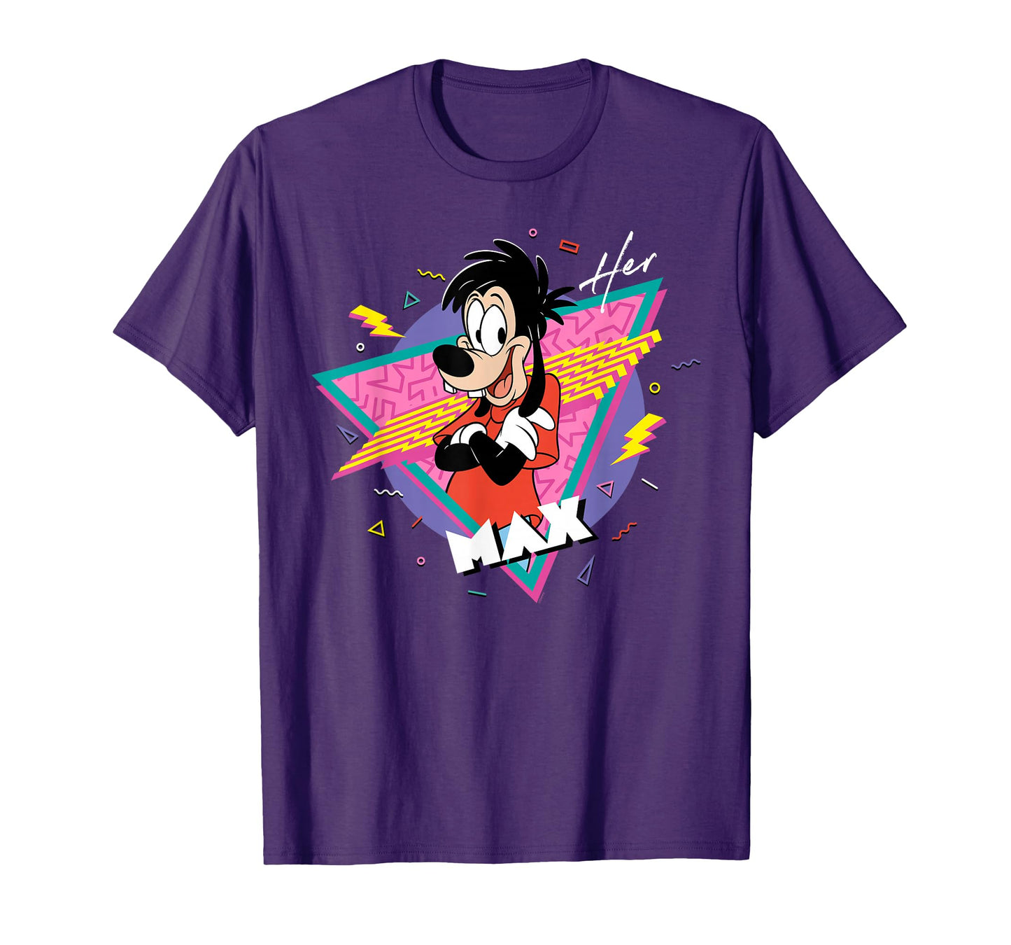 Disney A Goofy Movie Retro ’90s Couples Matching Her Max T-Shirt