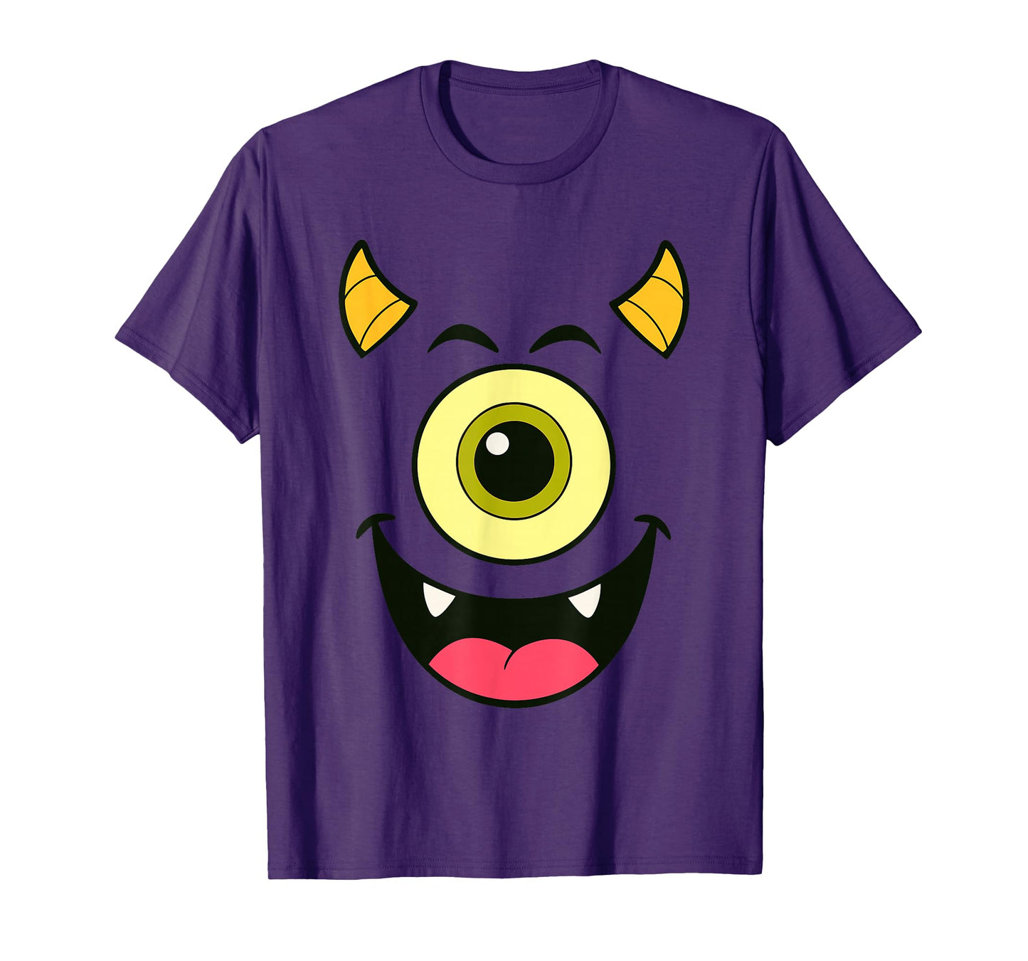 Monster Costume for Boys, Funny One Eyed Halloween Cartoon T-Shirt