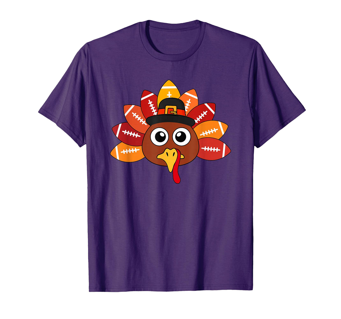 Funny Thanksgiving Football Player Autumn Fall Baby Turkey T-Shirt