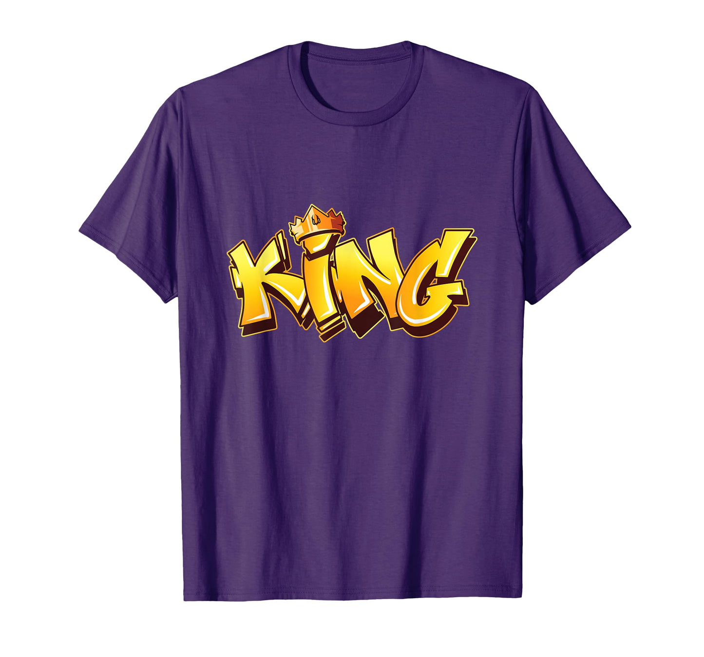 King Graffiti Art Street Art Urban Style Spray Paint Hip Hop T-Shirt