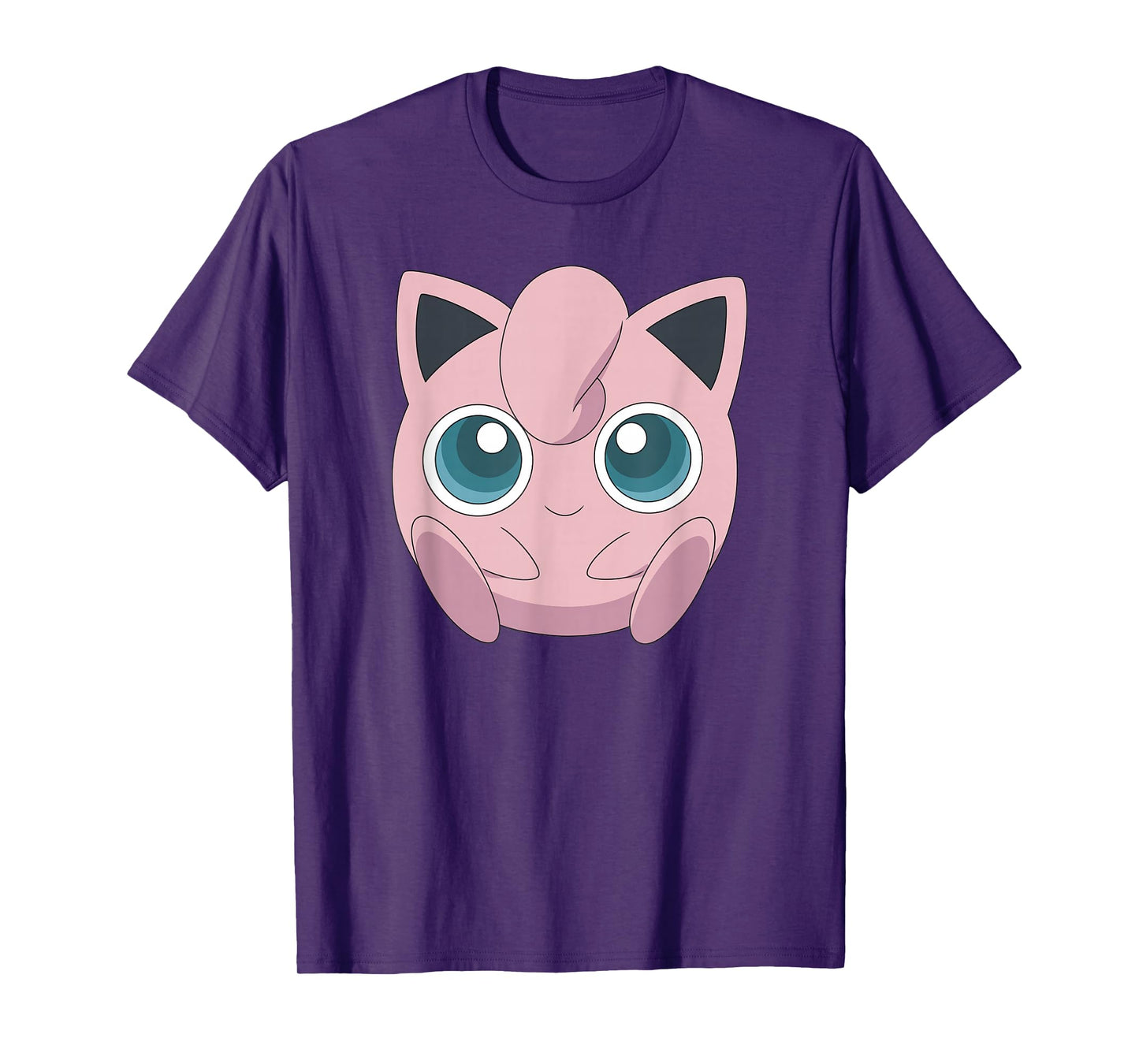 Pokémon Jigglypuff Cute Fairy Big Face T-Shirt