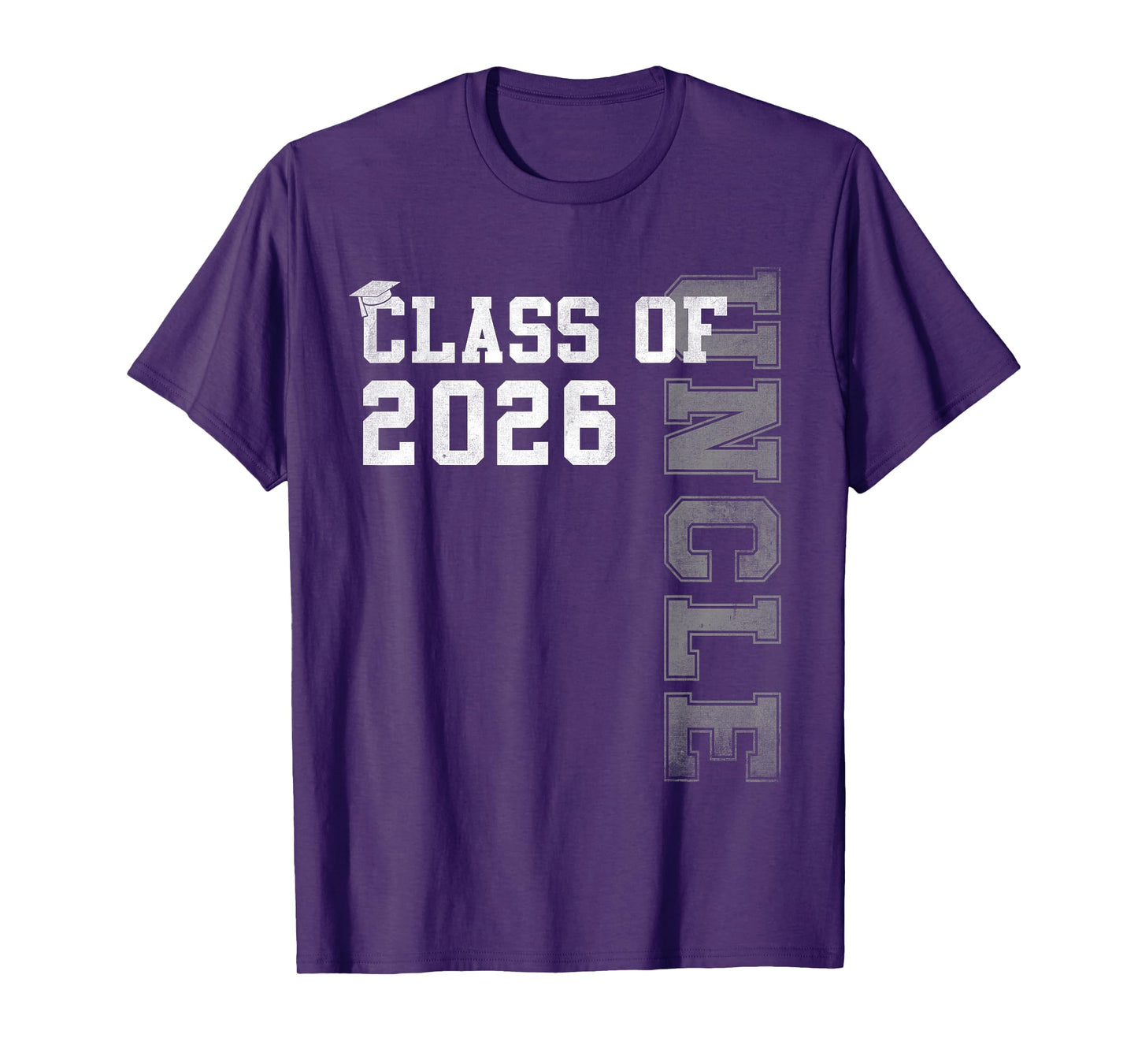 Proud Uncle Of A 2026 Graduate Grad Senior Graduation T-Shirt