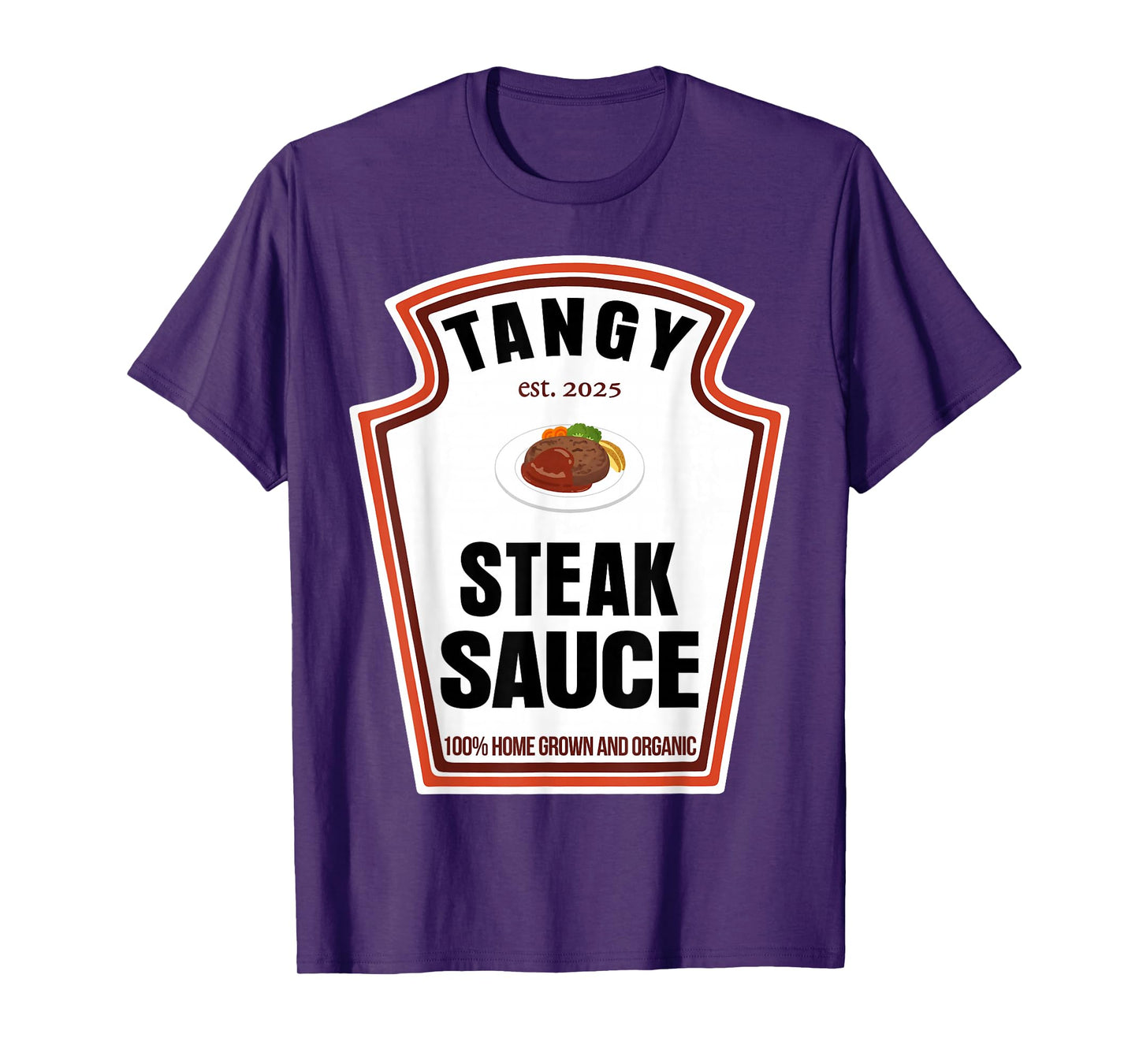 Tangy Steak Sauce Condiment Spice Costume Party Matching T-Shirt