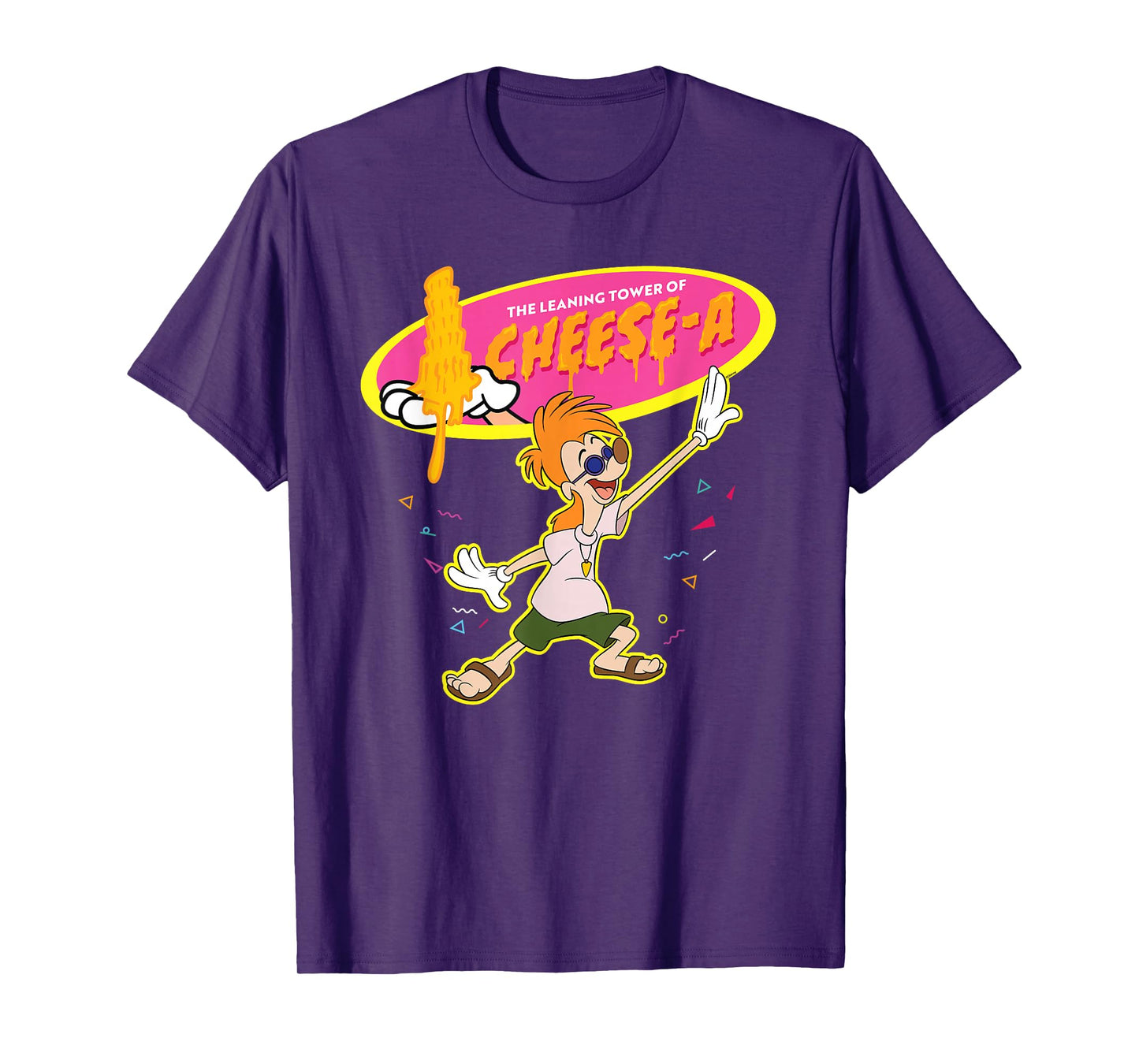 Disney A Goofy Movie 30th Anniversary Bobby Tower Cheese-a T-Shirt