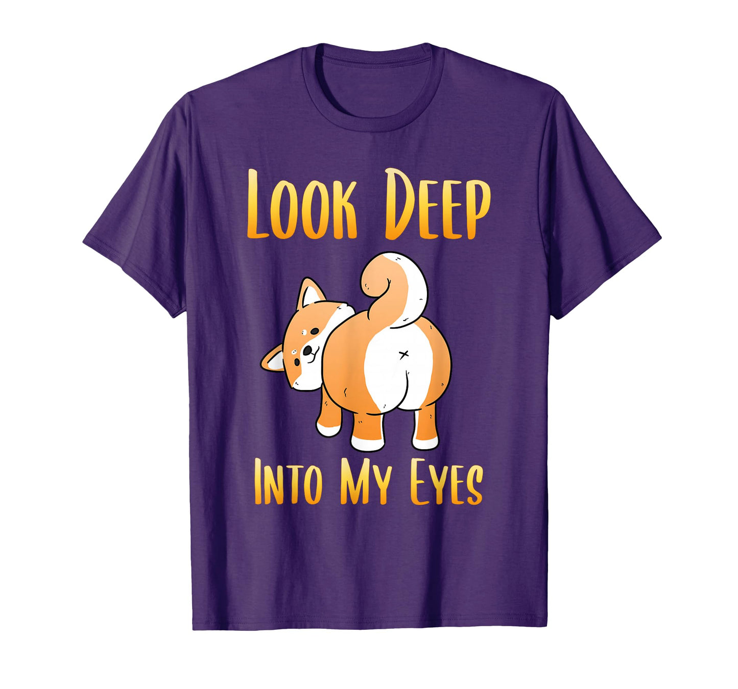 Shiba Inu Dog Look Deep Into My Eyes Japan T-Shirt