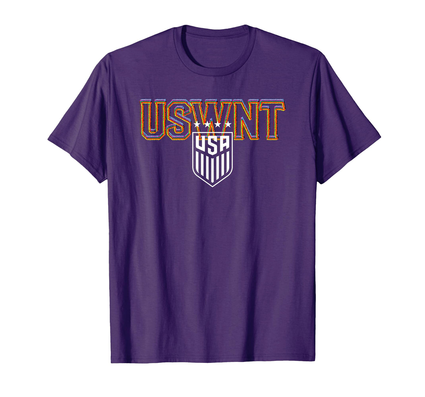 Officially Licensed U.S. Soccer USWNT Apparel, Pride 2025 T-Shirt