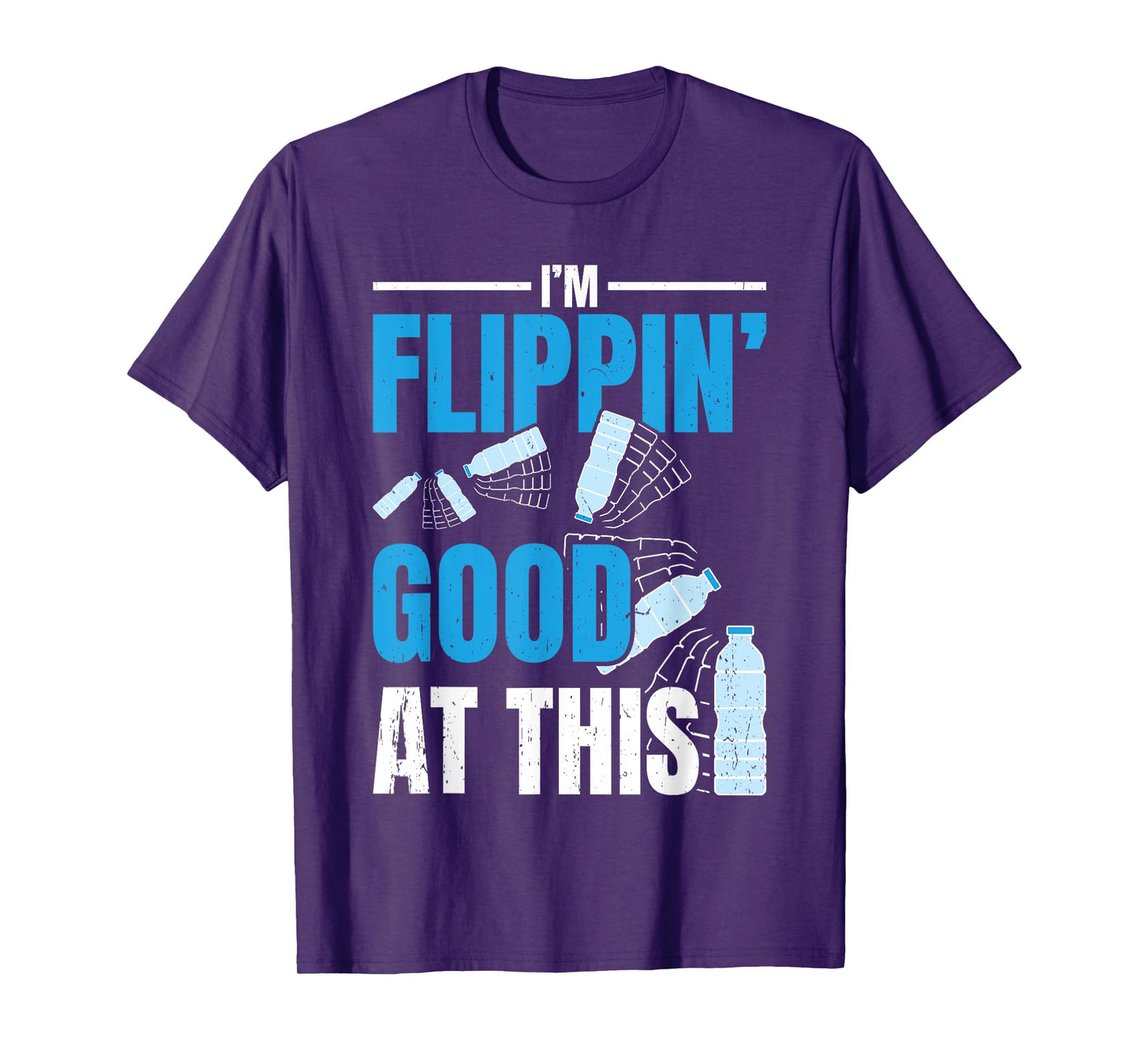 Water Bottle Flipping Kids T-Shirt