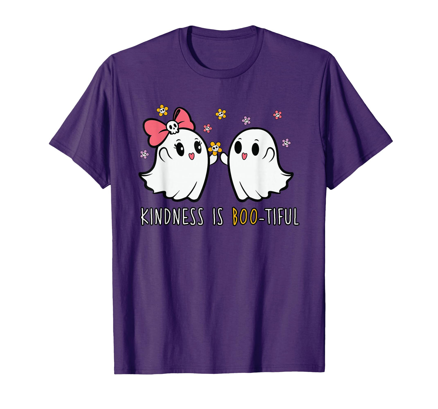Cute Halloween Teacher Kindness is Boo-Tiful T-Shirt