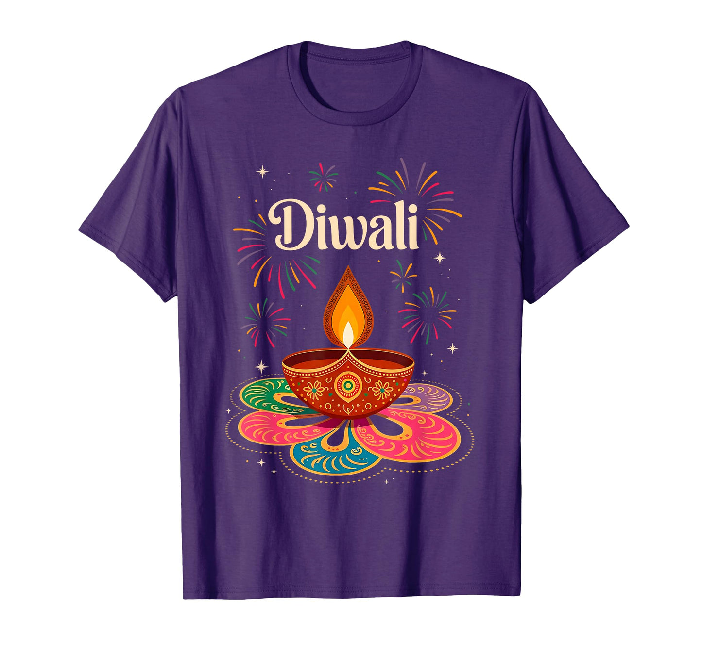 Happy Diwali Deepavali Hindu Indian Festival of Lights T-Shirt
