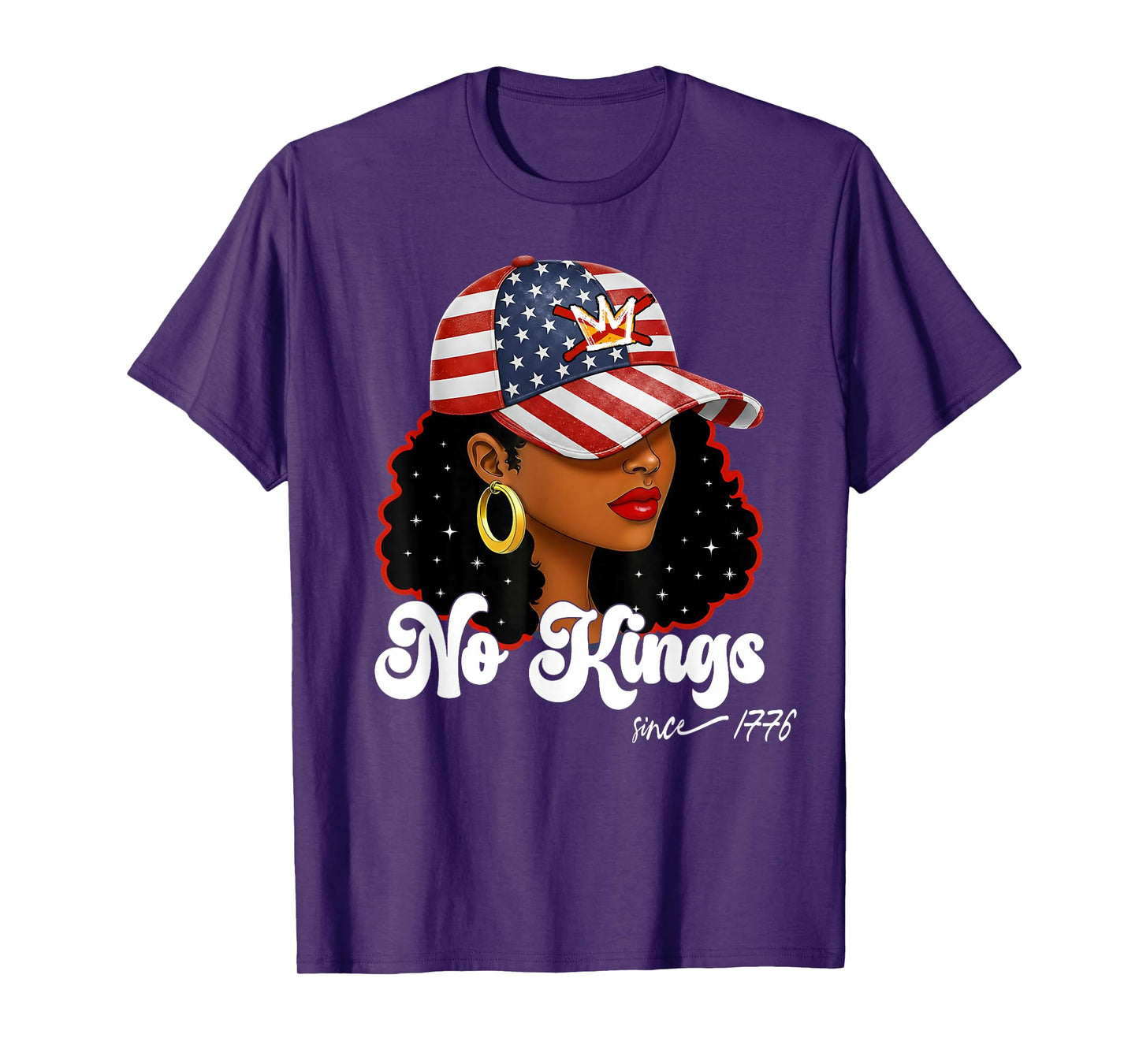 No King Since 1776 No King in America T-Shirt