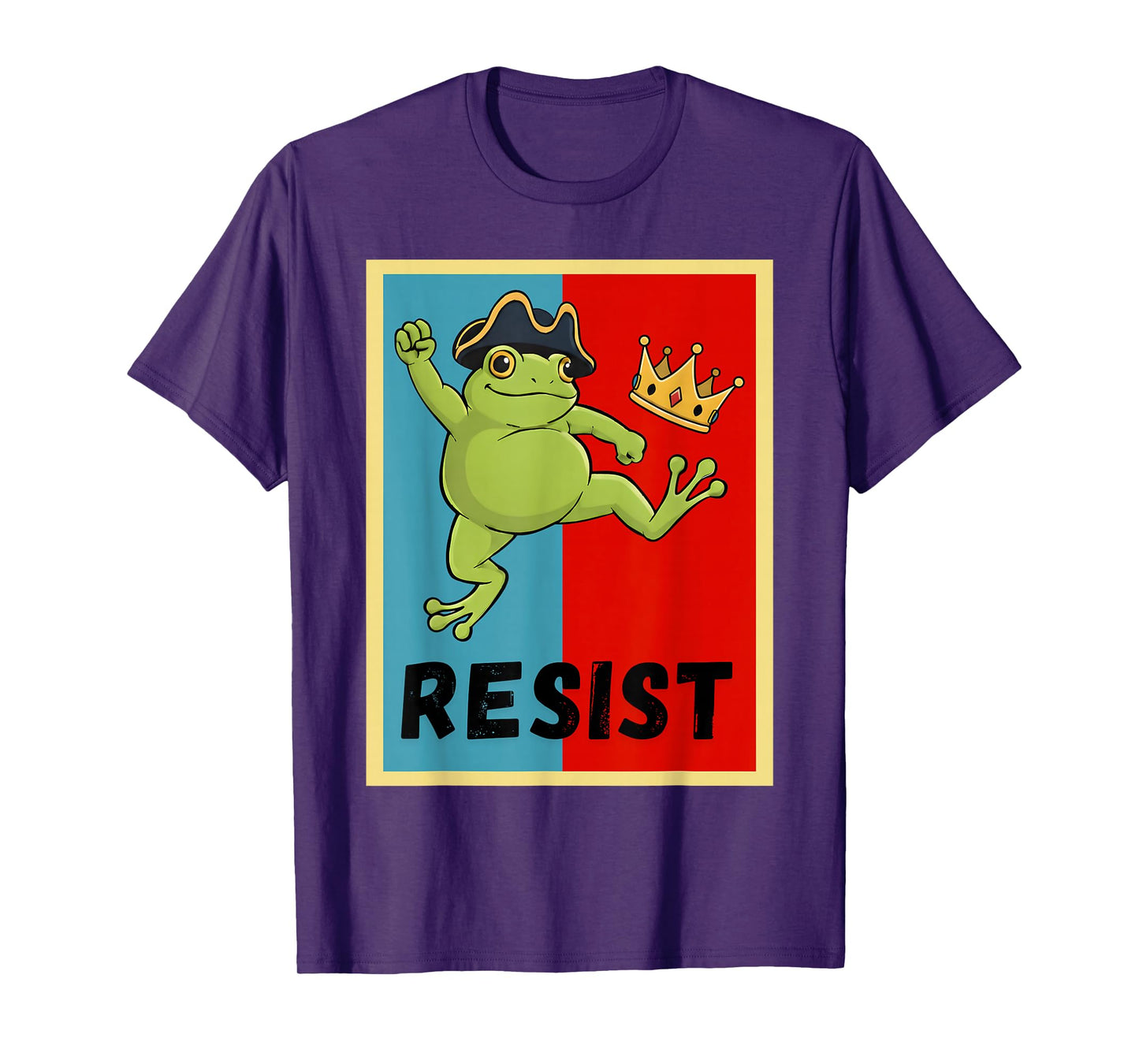 Portland Frog Protest Shirt for Men and Women No Kings T-Shirt