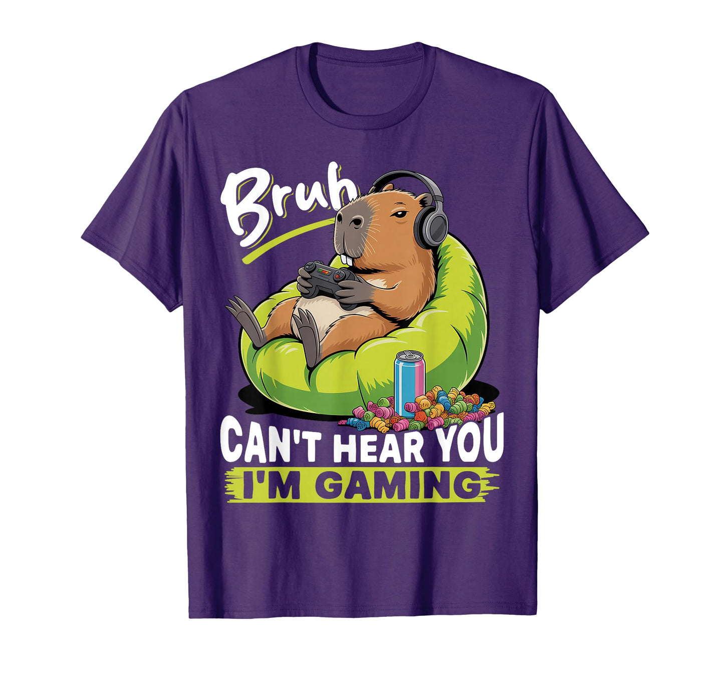 Capybara Gamer Gaming T-Shirt
