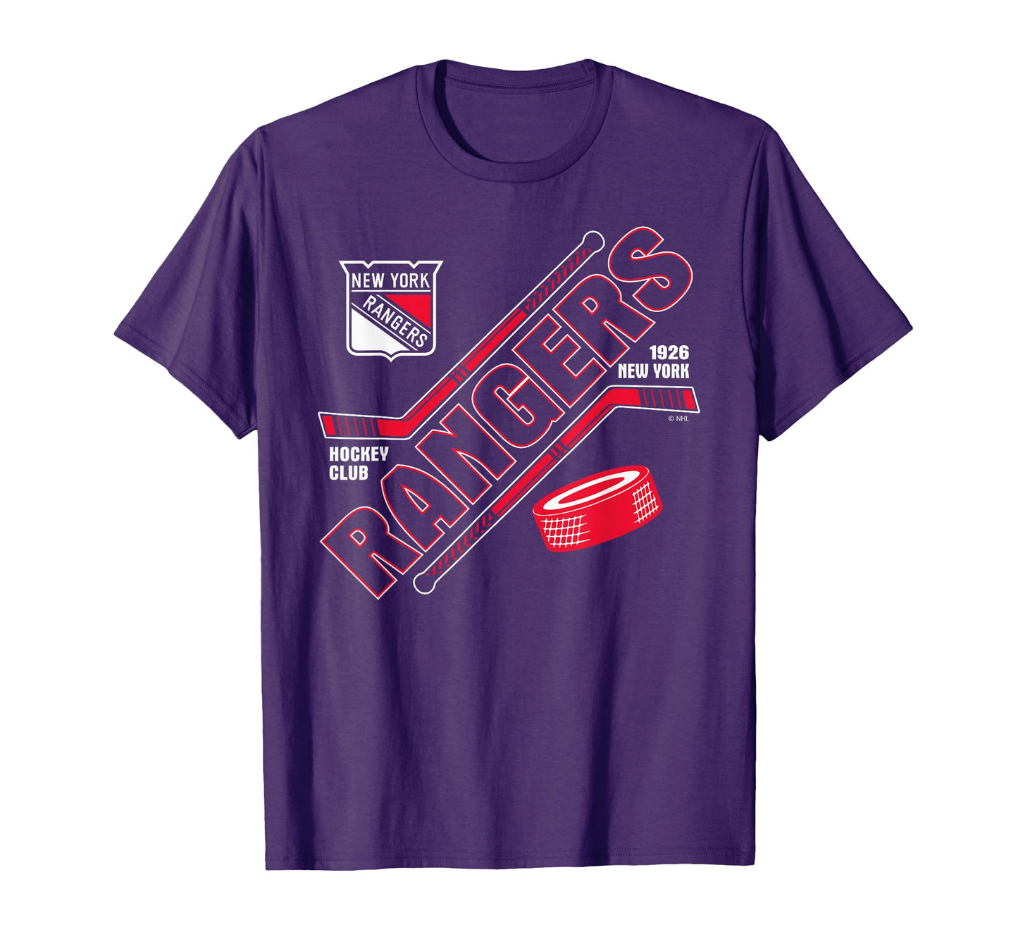 New York Rangers Force Blue Officially Licensed T-Shirt