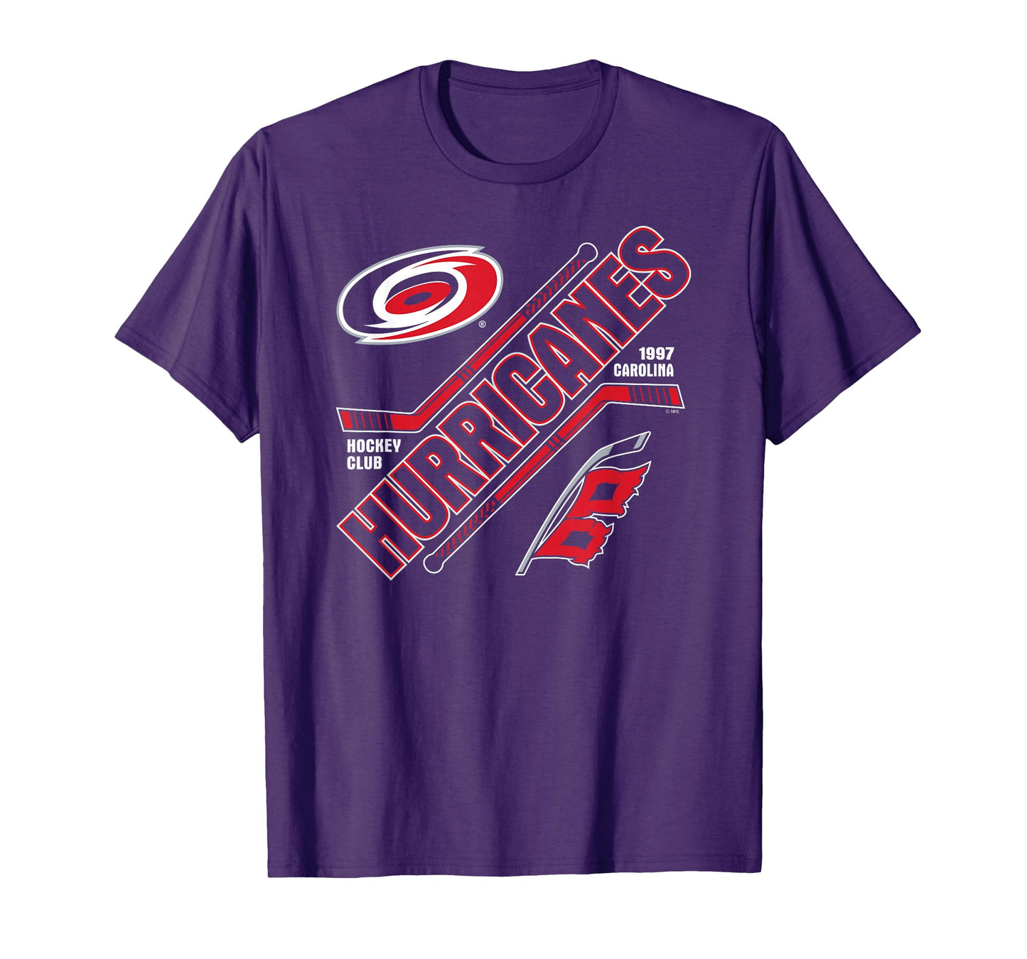 Carolina Hurricanes Force Black Officially Licensed T-Shirt