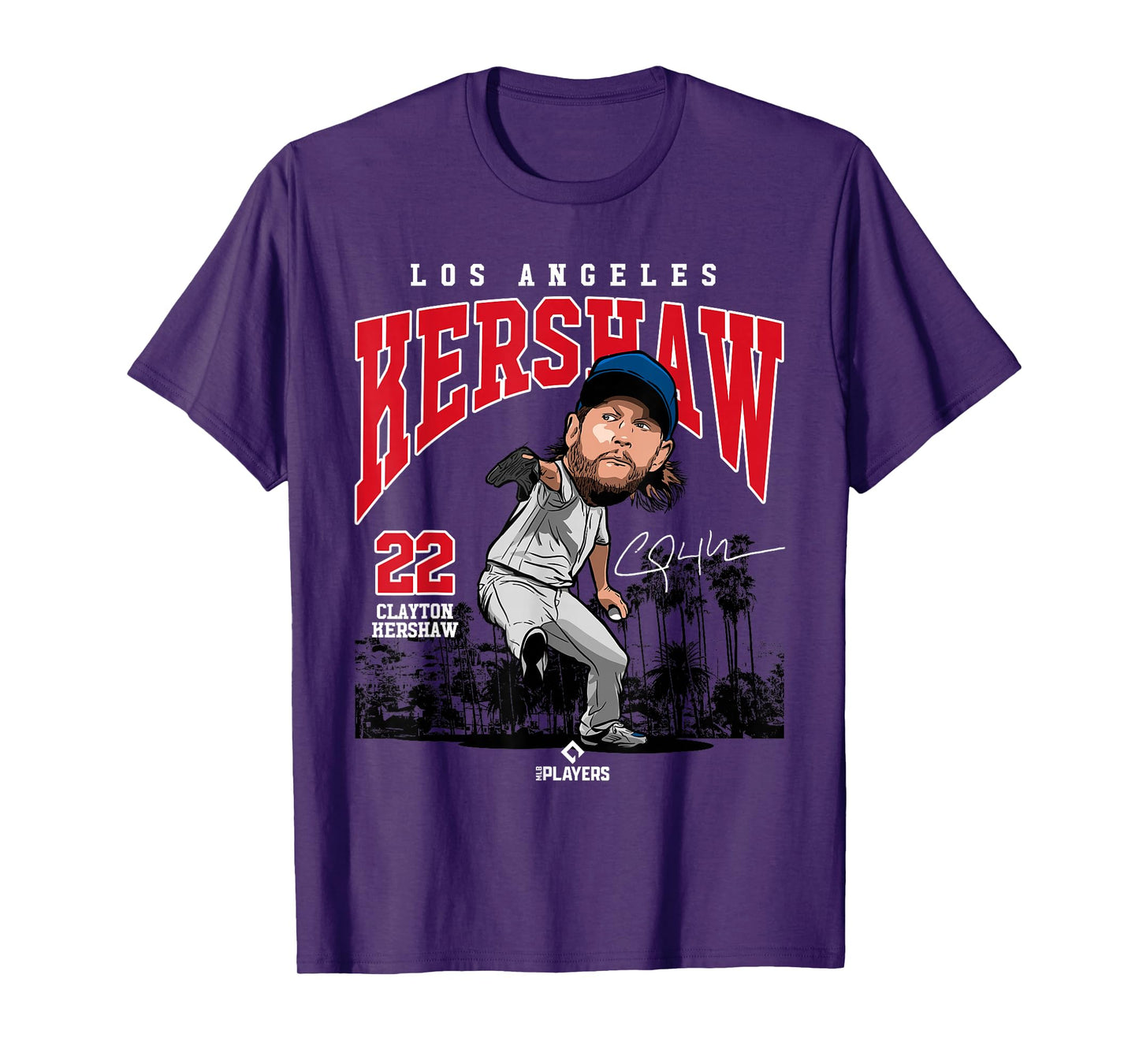Clayton Kershaw | Los Angeles MLB Player League | MLBKER4042 T-Shirt