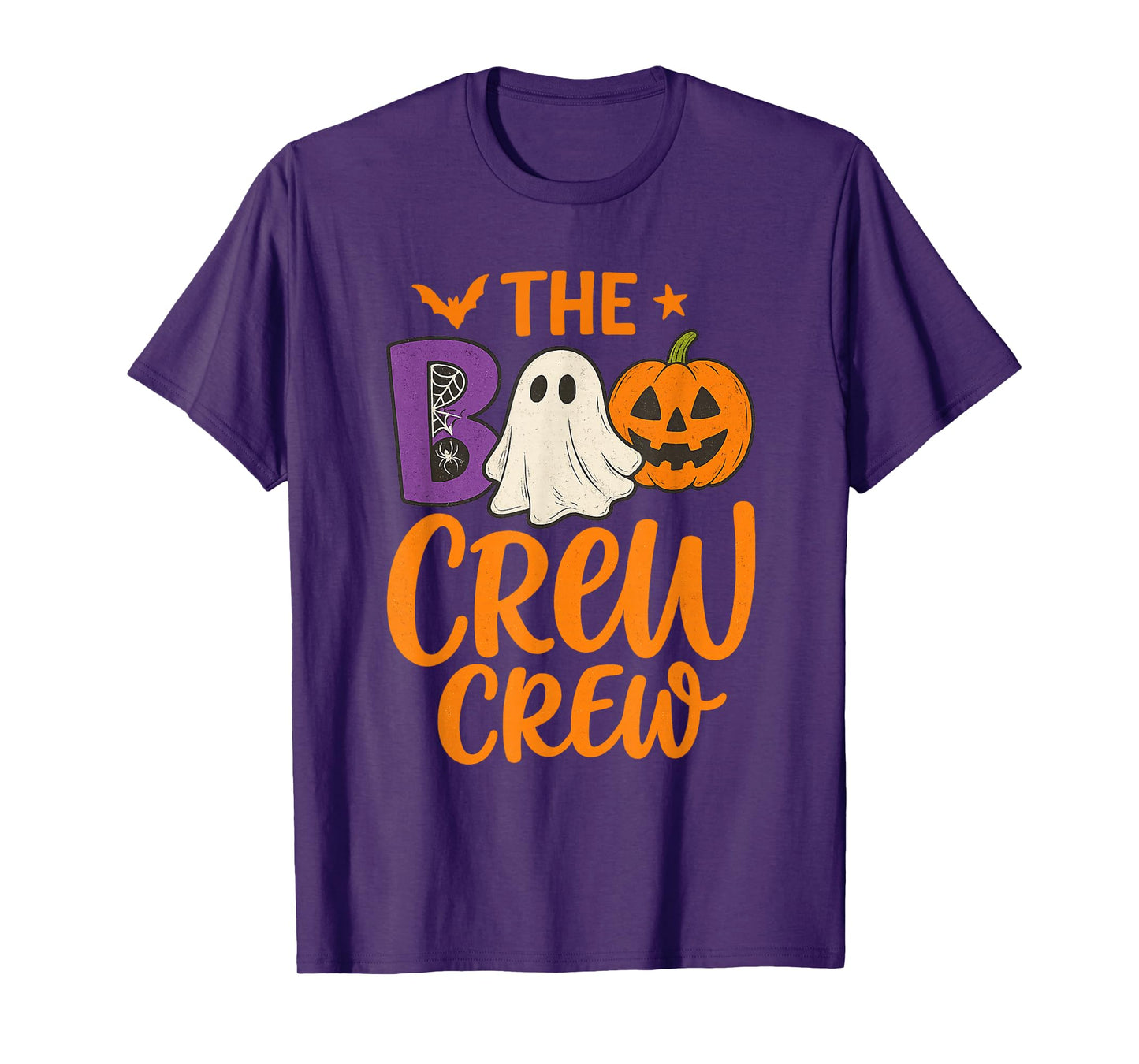 Halloween The Boo Crew Cute Ghost Spooky Family Matching T-Shirt