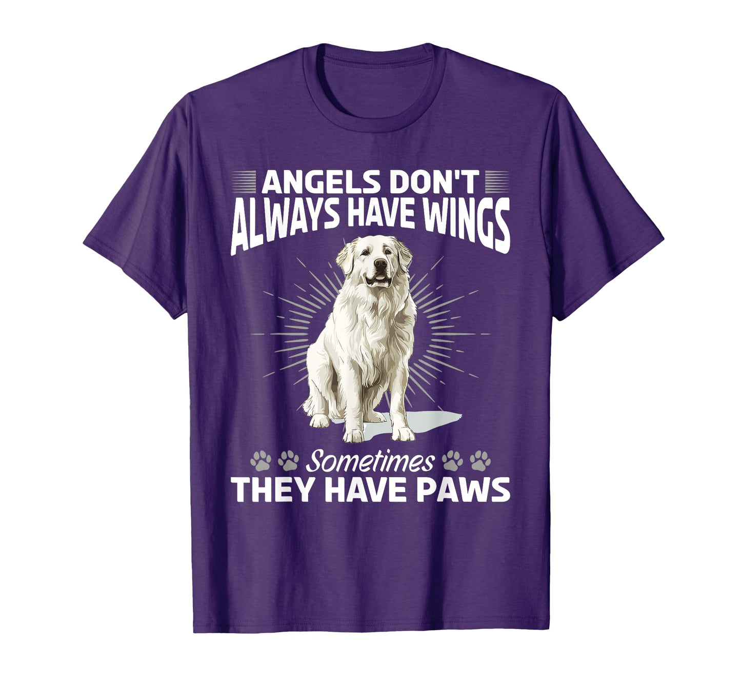 Great Pyrenees Dog Owner Men Women Girls Kids T-Shirt