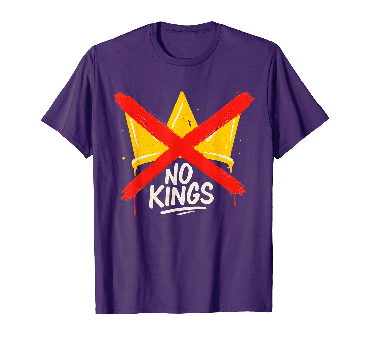 No Kings Patriotic Men Women Liberty T-Shirt