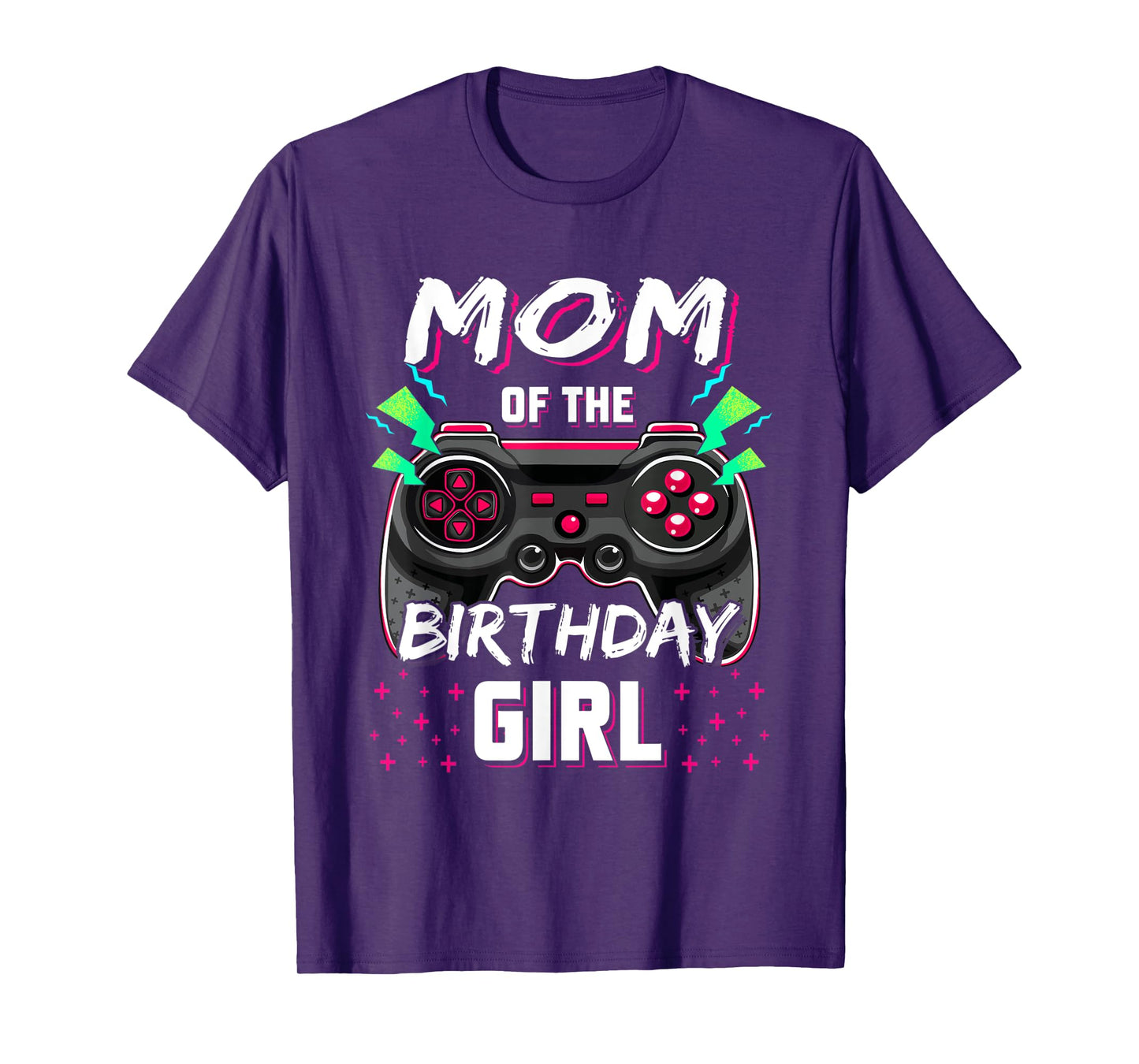 Mom Of The Birthday Girl Video Game B-Day Top Gamer Party T-Shirt