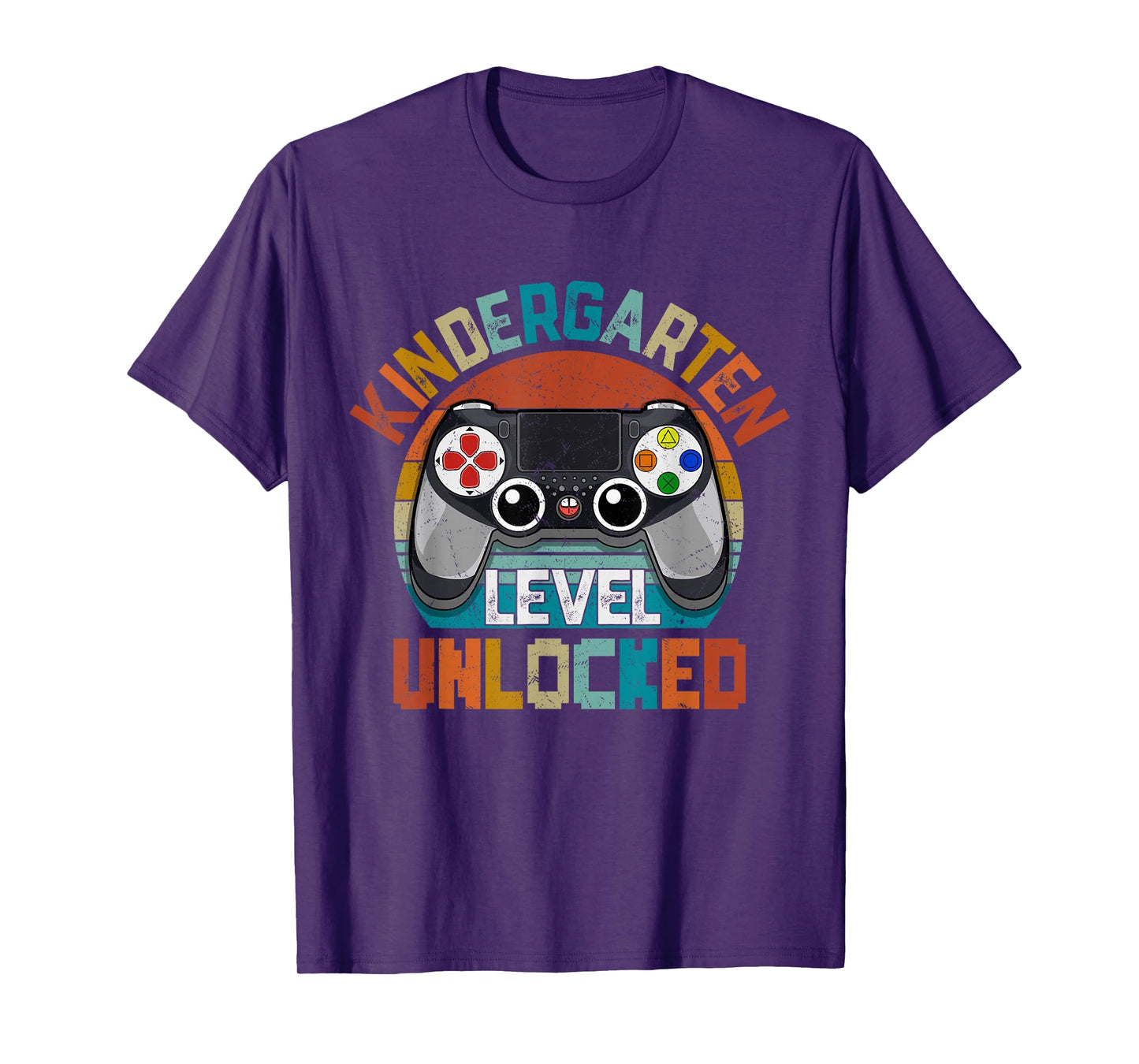 Kindergarten Grade Level Unlocked Video Game Back To School T-Shirt
