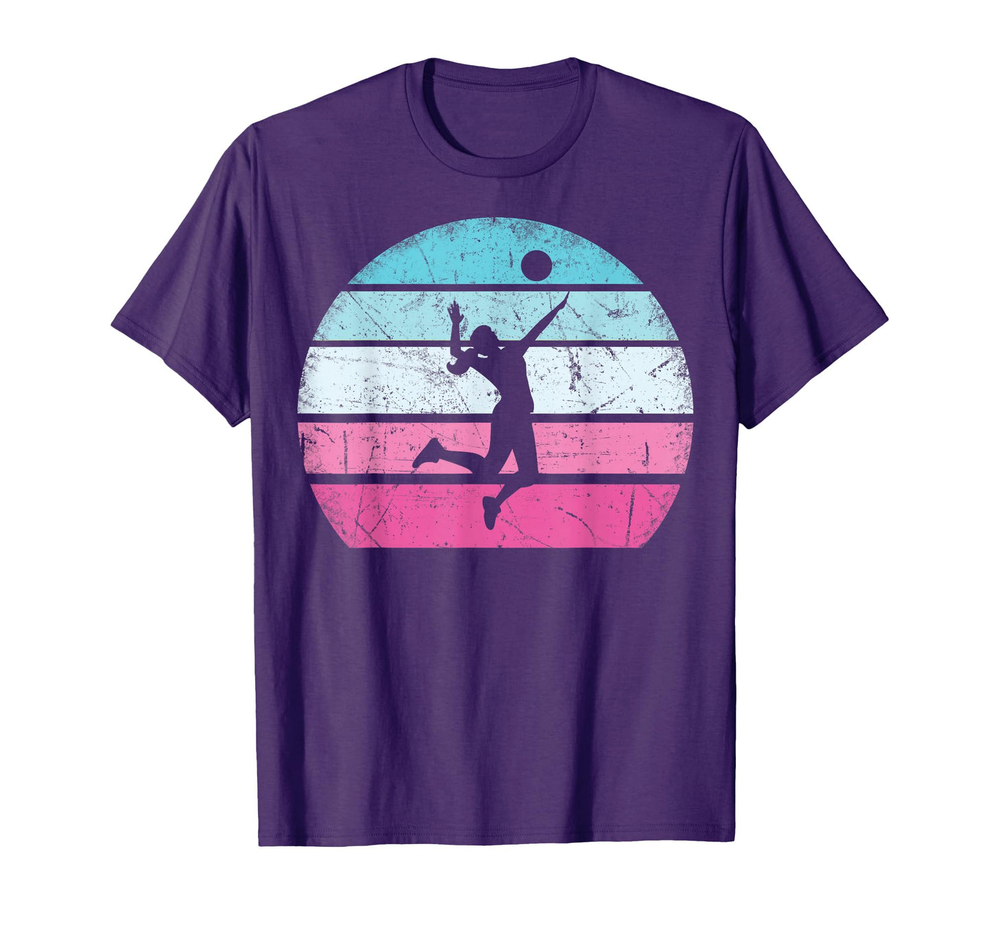 Volleyball Girl Retro Vintage T-Shirt